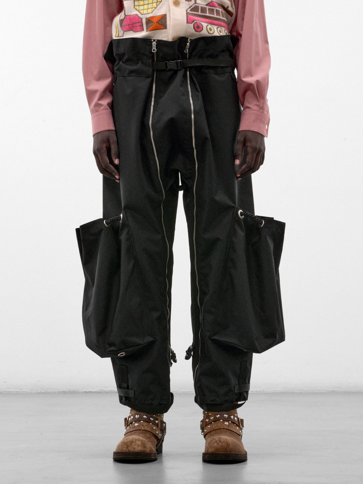 Black Cargo Power Pants (2007-POWER-CC8-BLACK)