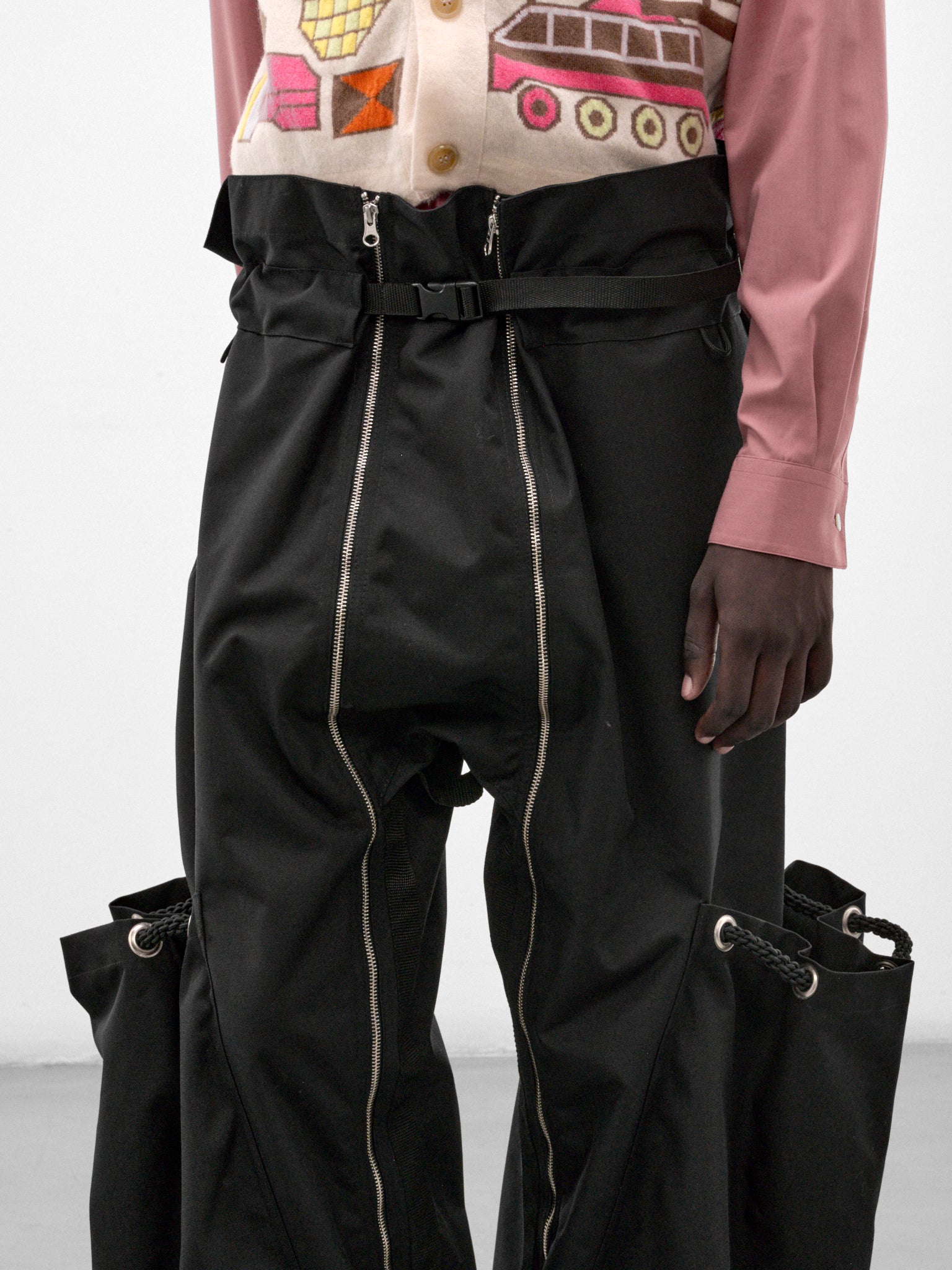 Black Cargo Power Pants (2007-POWER-CC8-BLACK)