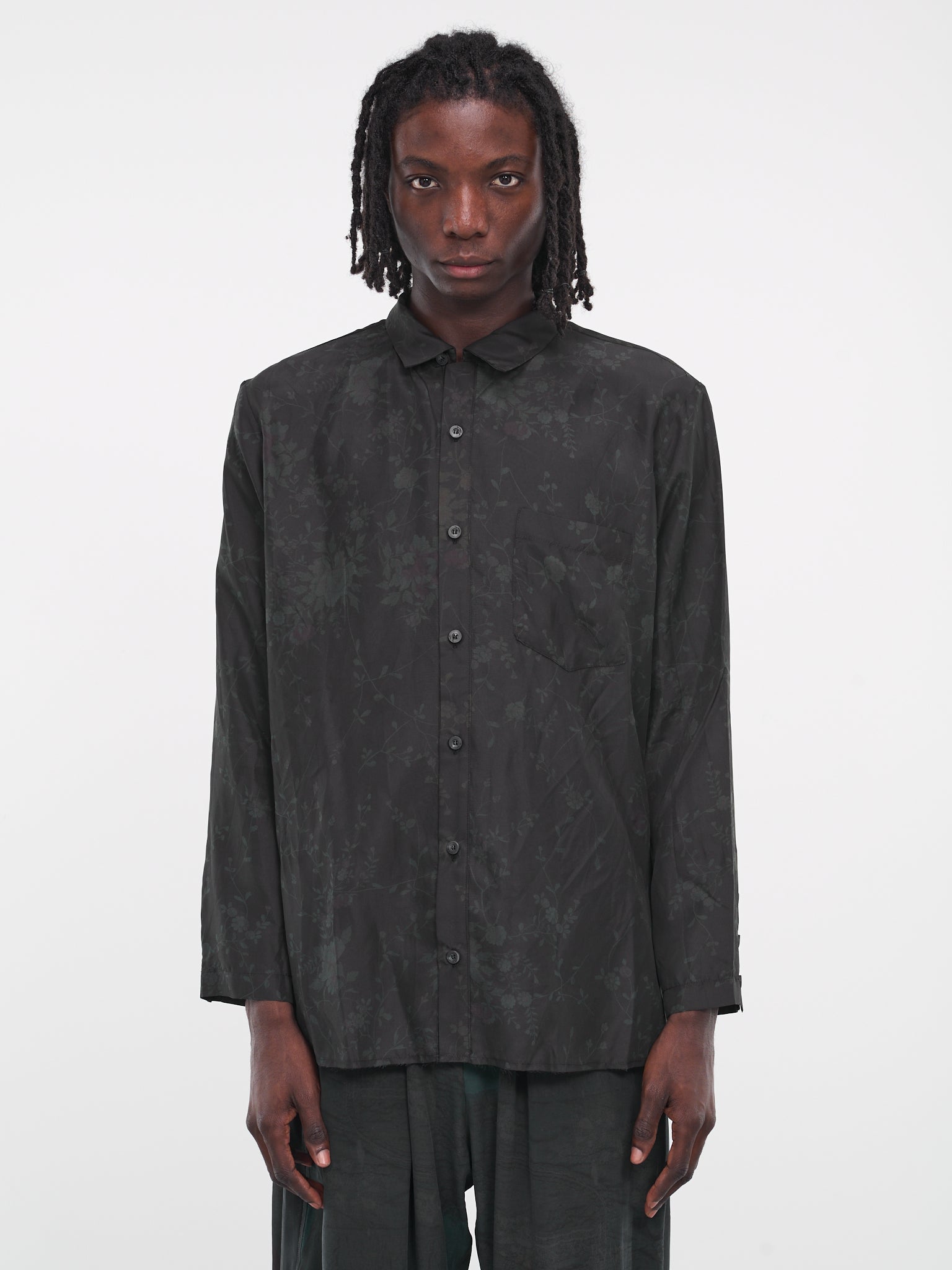 Amjad Shirt (210441M-MILITARY-GREEN)