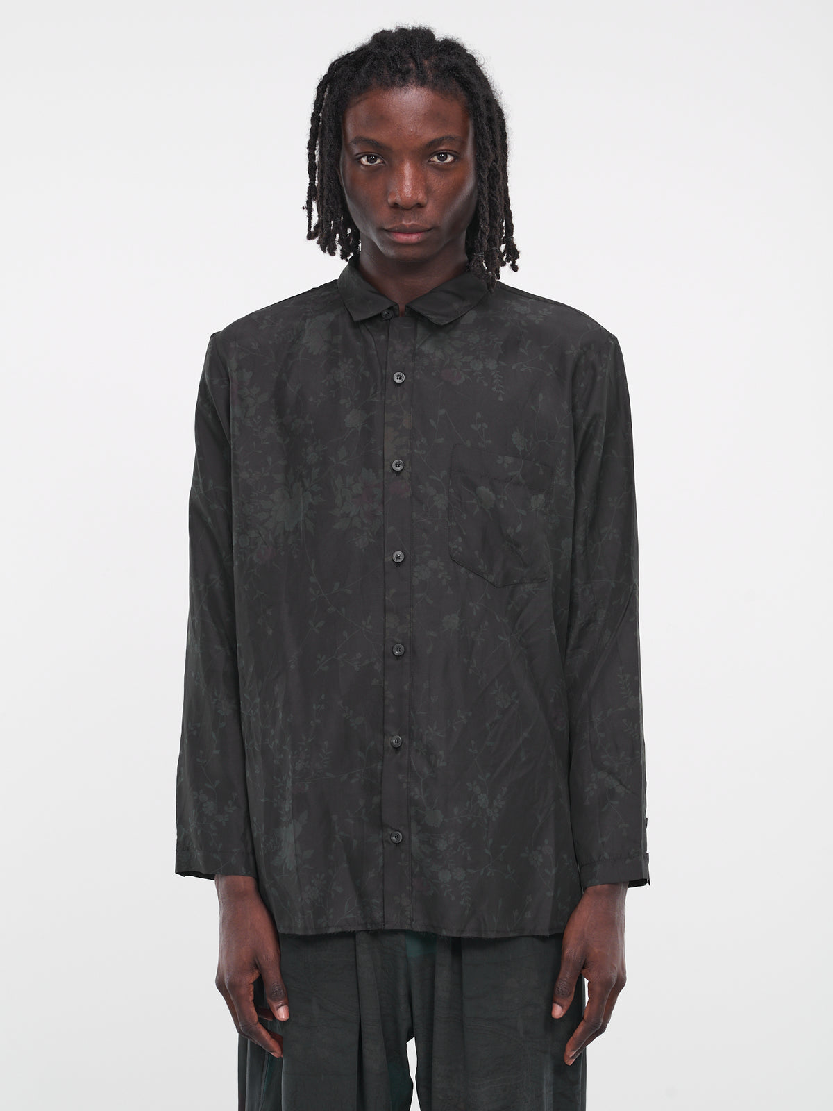Amjad Shirt (210441M-MILITARY-GREEN)