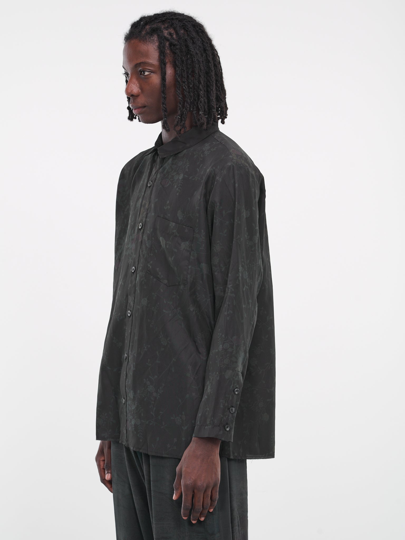 Amjad Shirt (210441M-MILITARY-GREEN)