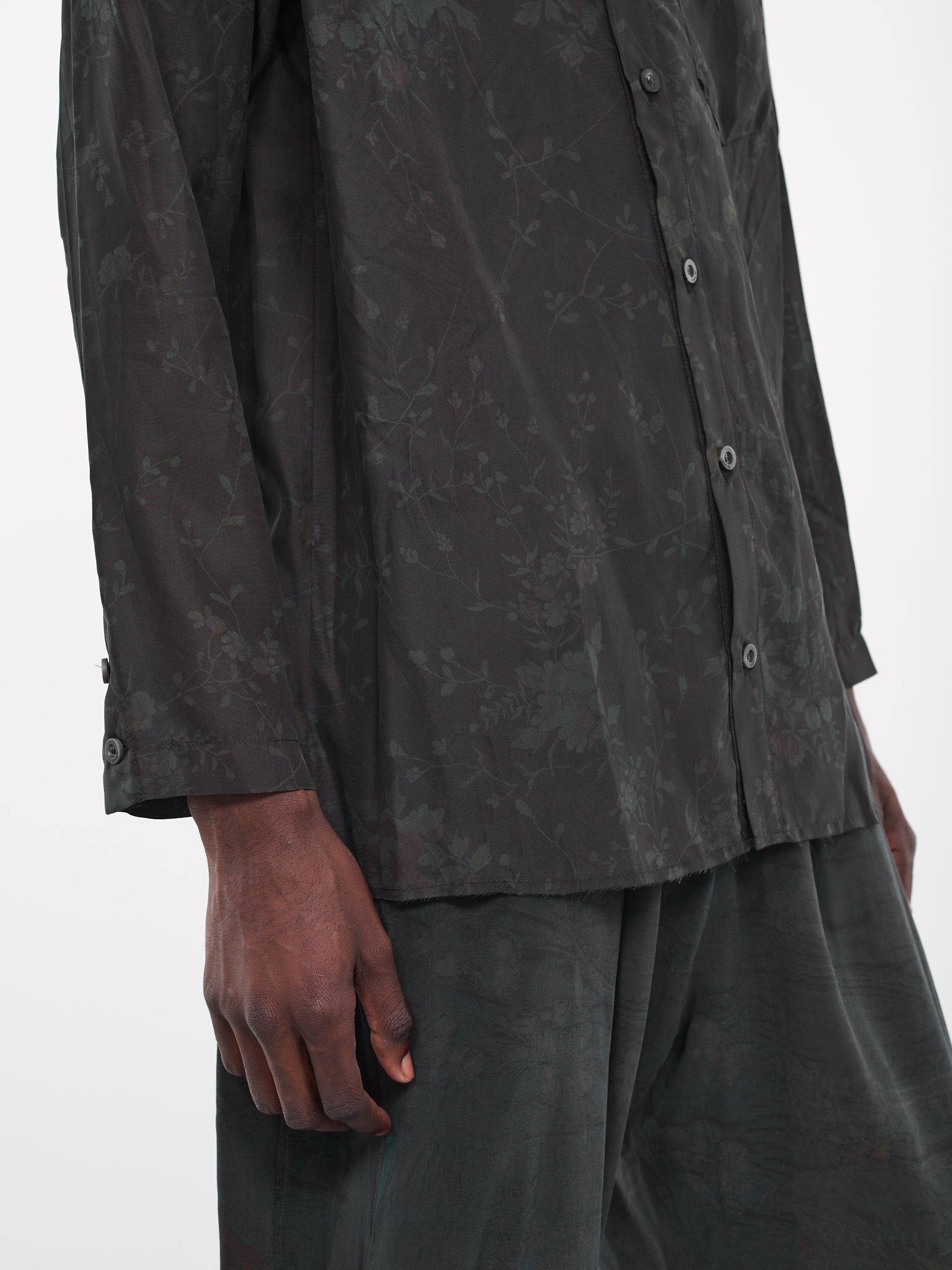 Amjad Shirt (210441M-MILITARY-GREEN)