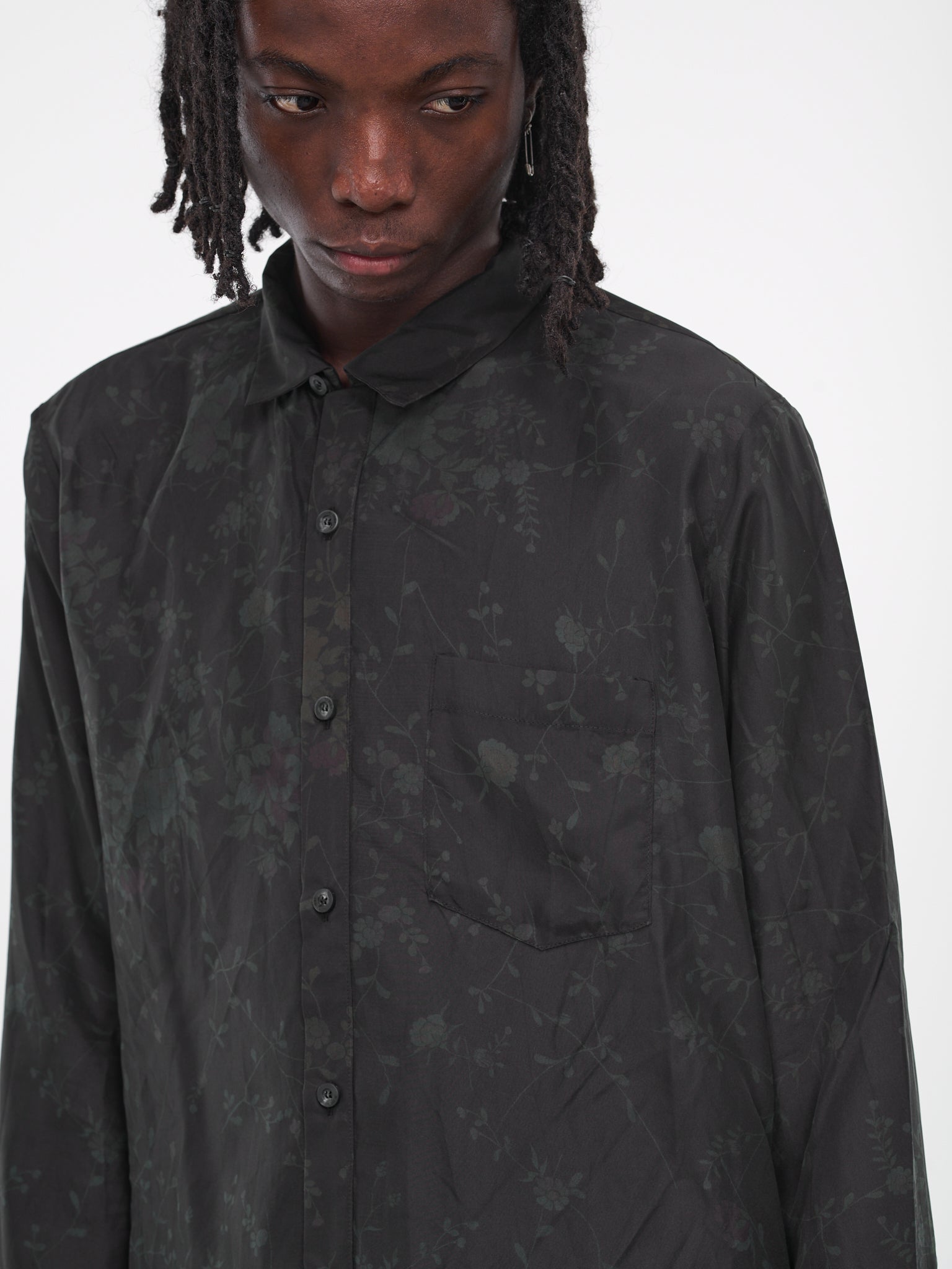 Amjad Shirt (210441M-MILITARY-GREEN)