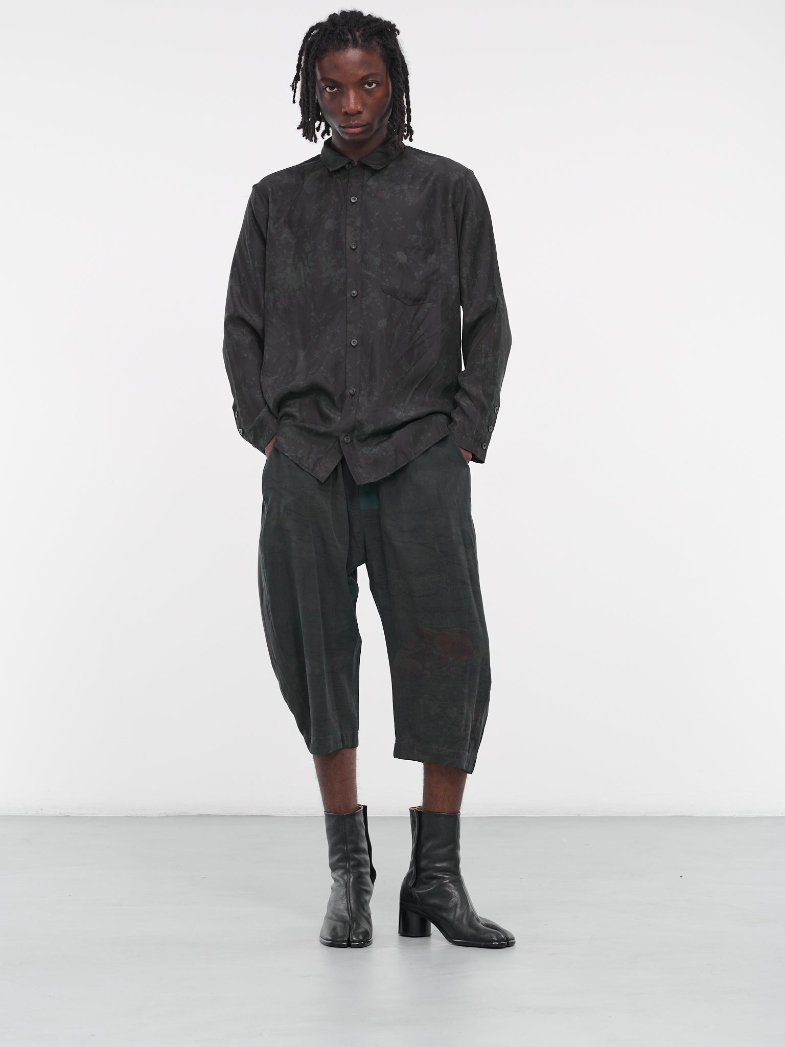 Amjad Shirt (210441M-MILITARY-GREEN)
