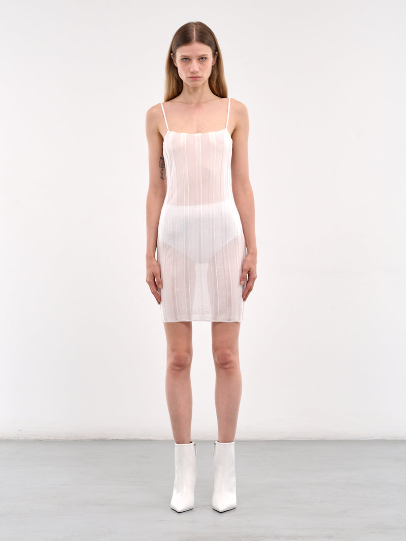 Anais Mini Dress (21483-WHITE)