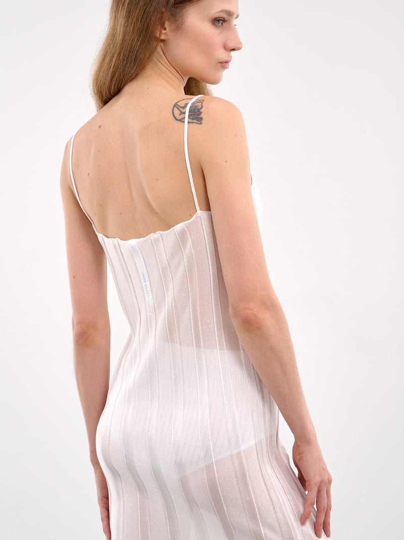 Anais Mini Dress (21483-WHITE)