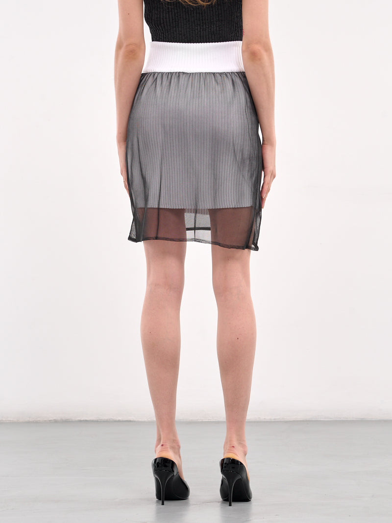 Ann Skirt (21495-WHITE-BLACK)