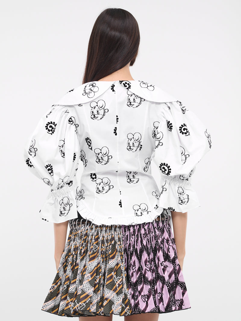 Superstar Shirt (2185-SUPERSTAR-WHITE-BLACK)