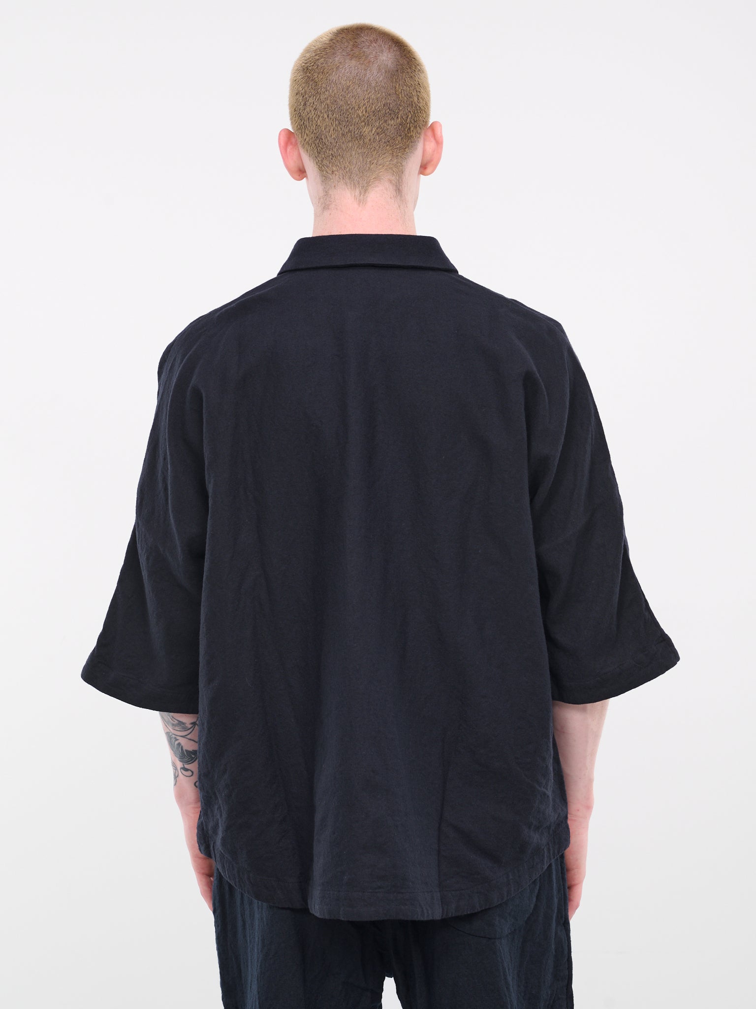 Brushed Shirt (21HC314-DARK-NAVY)