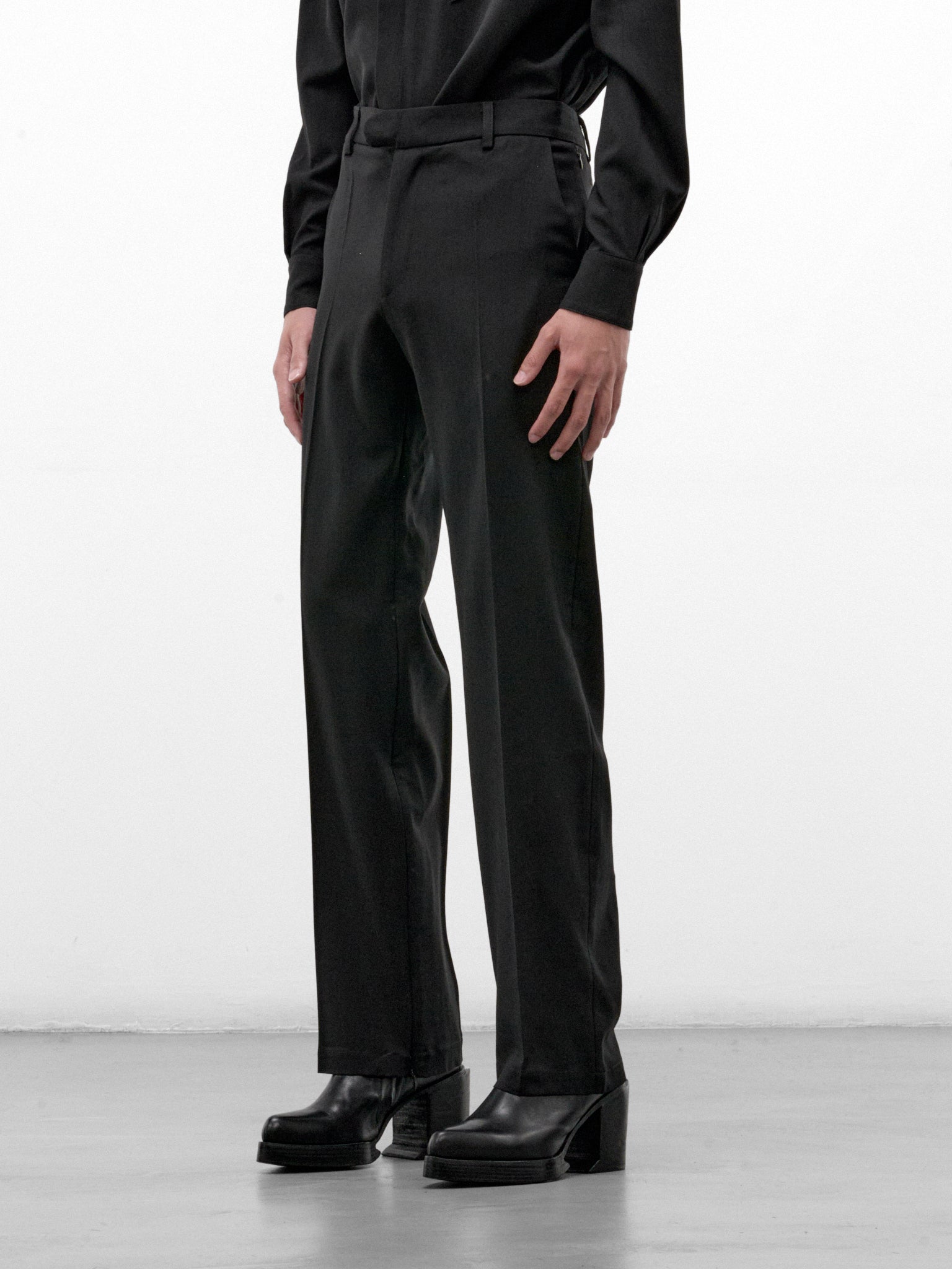 Black Nylon Alternate Pants (22-ALTERNATE-PANTS-BLACK)