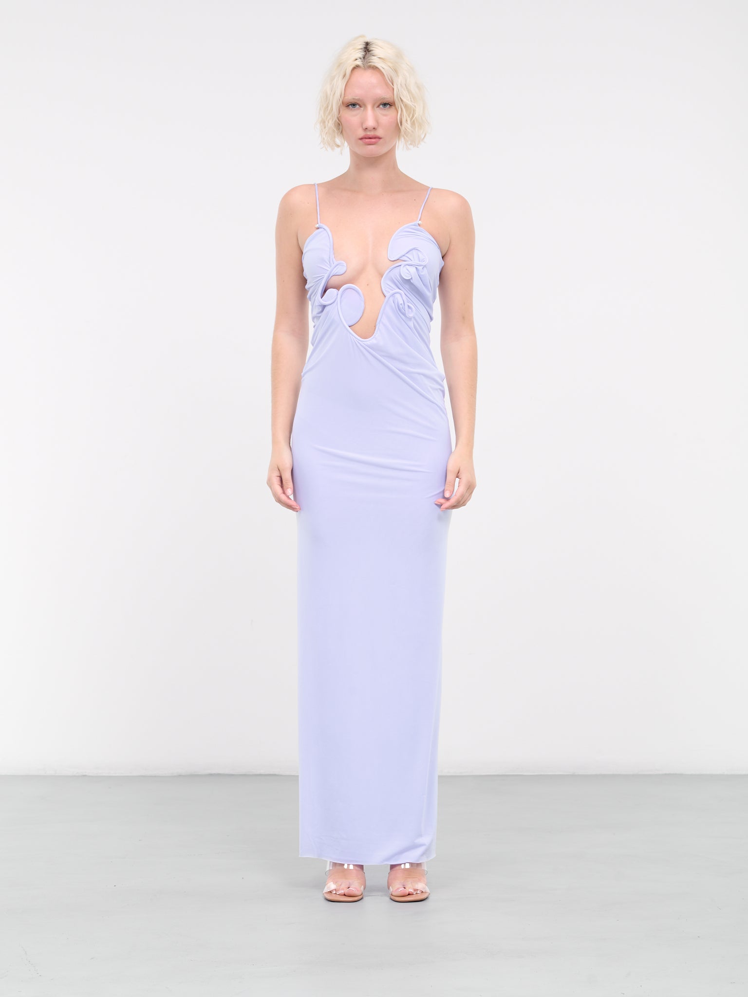 Molded Venus Dress (22043012-CORNFLOWER)