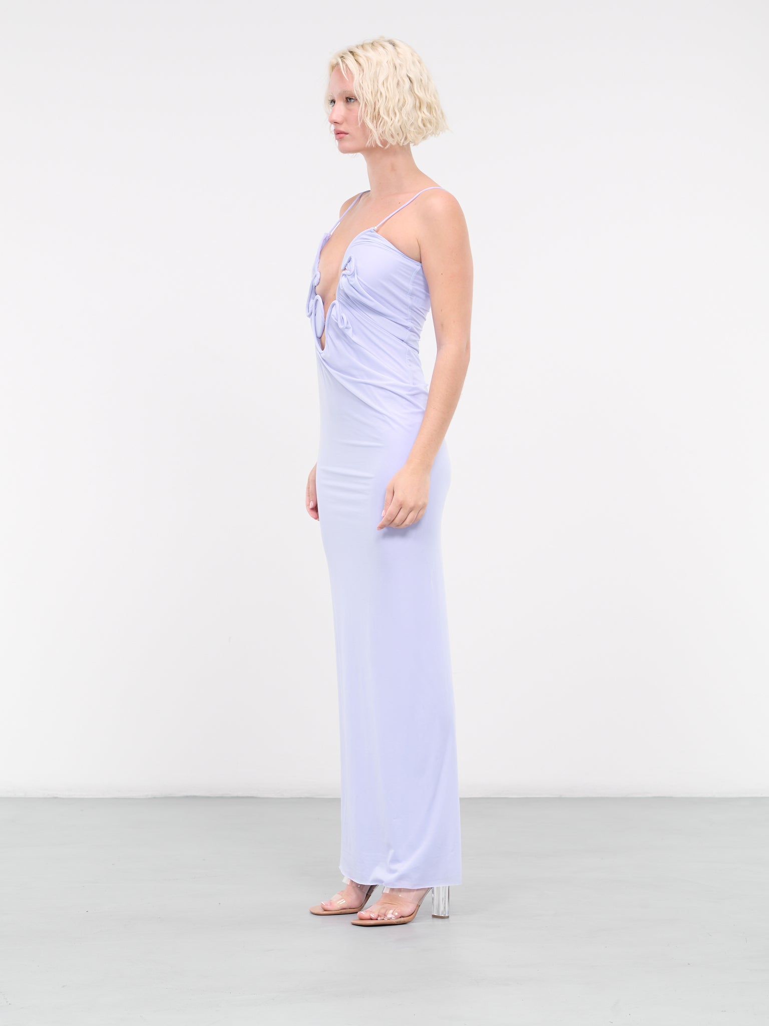 Molded Venus Dress (22043012-CORNFLOWER)