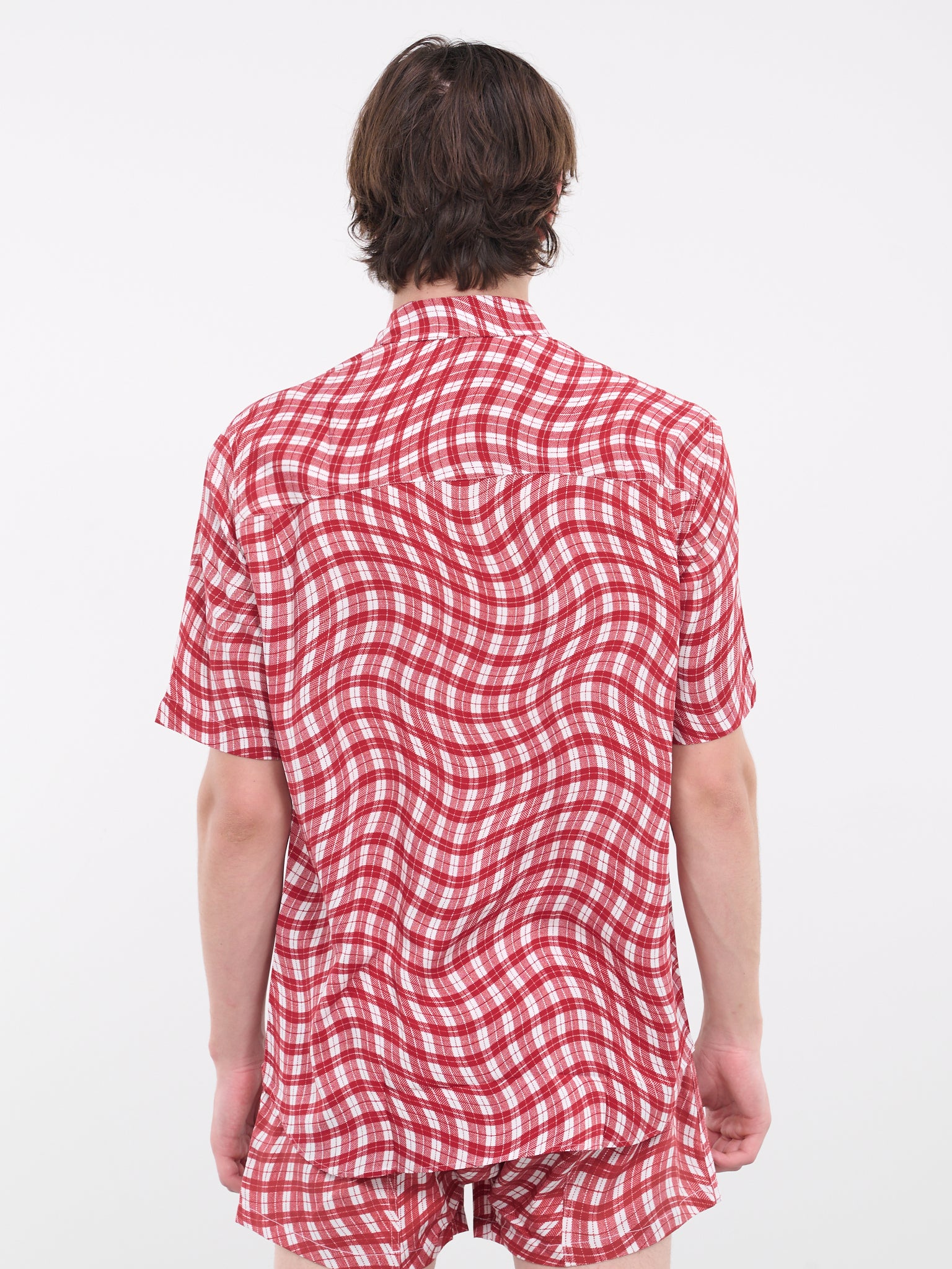 La chemise Melo (225SH006-1002-DARK-RED)