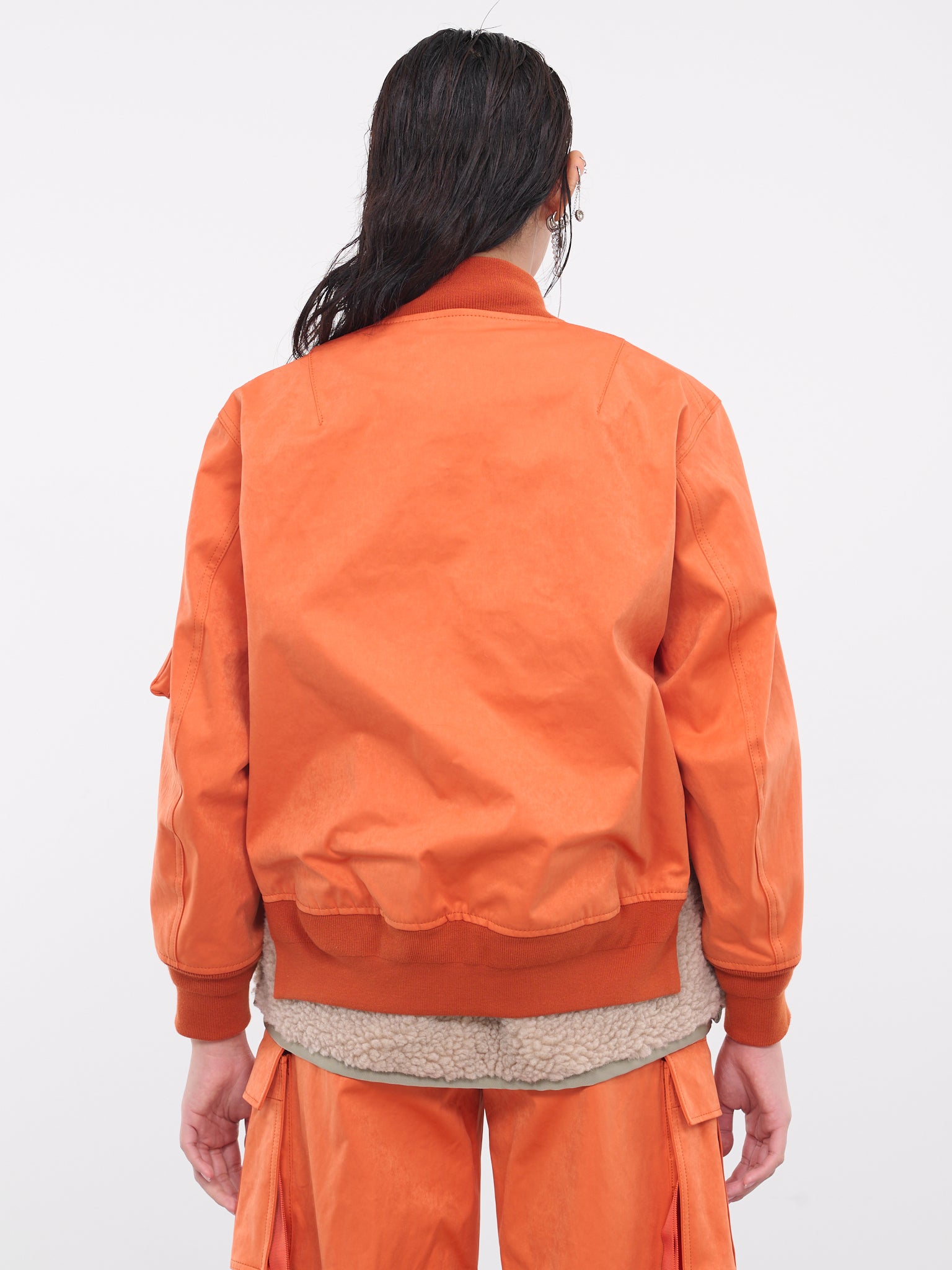 Sherpa Bomber Jacket (23-06892-ORANGE)