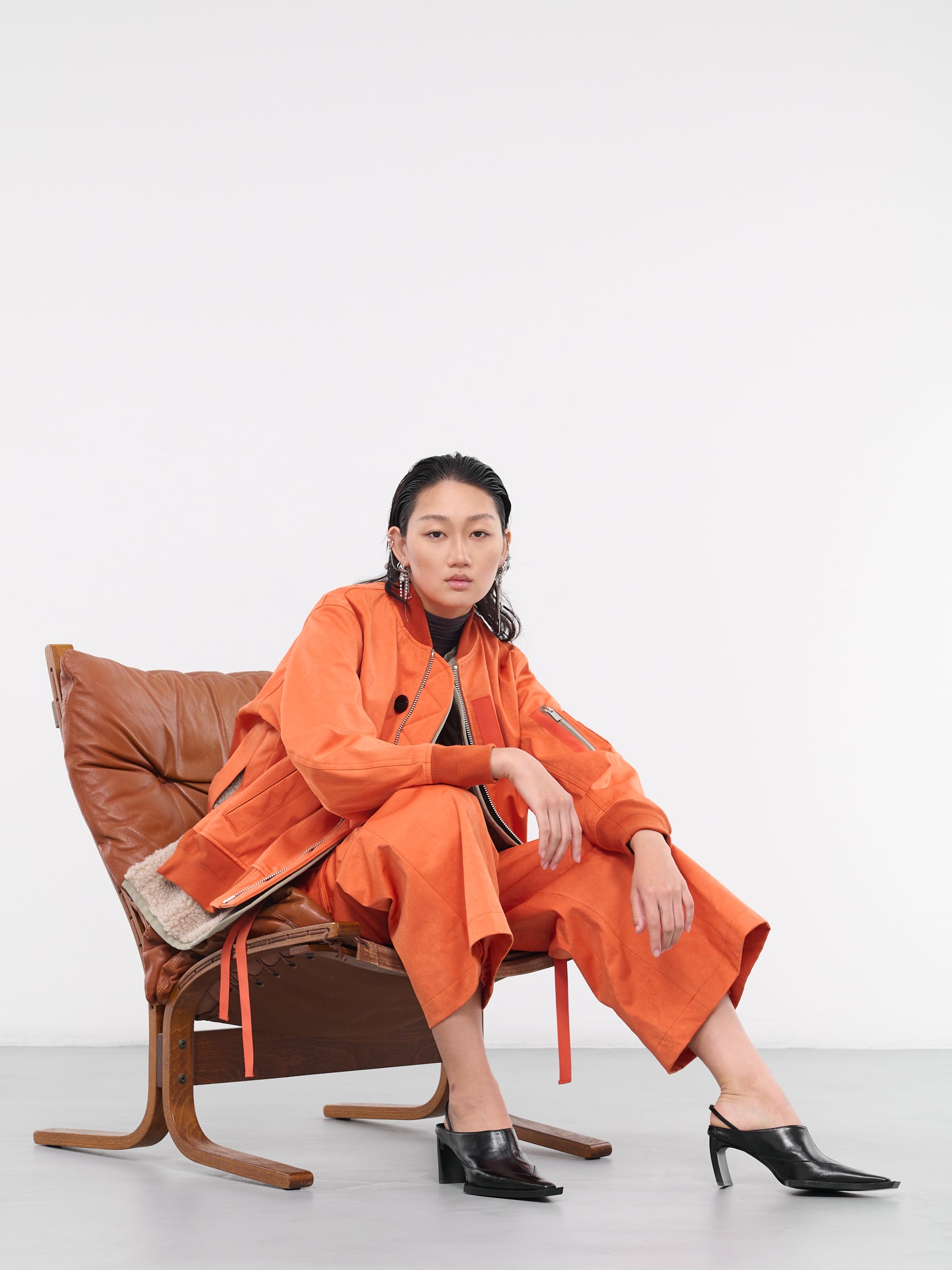 Sherpa Bomber Jacket (23-06892-ORANGE)