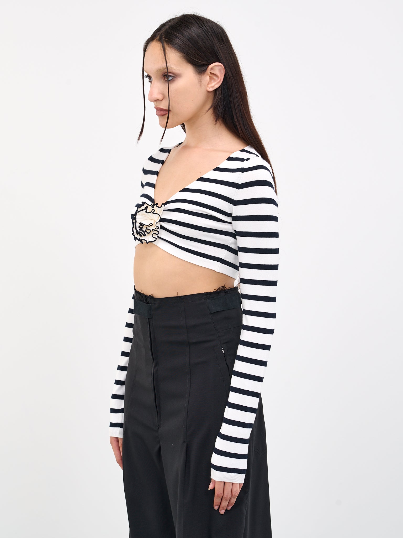 JEAN PAUL GAULTIER Sailor Crop Top | H.Lorenzo - side