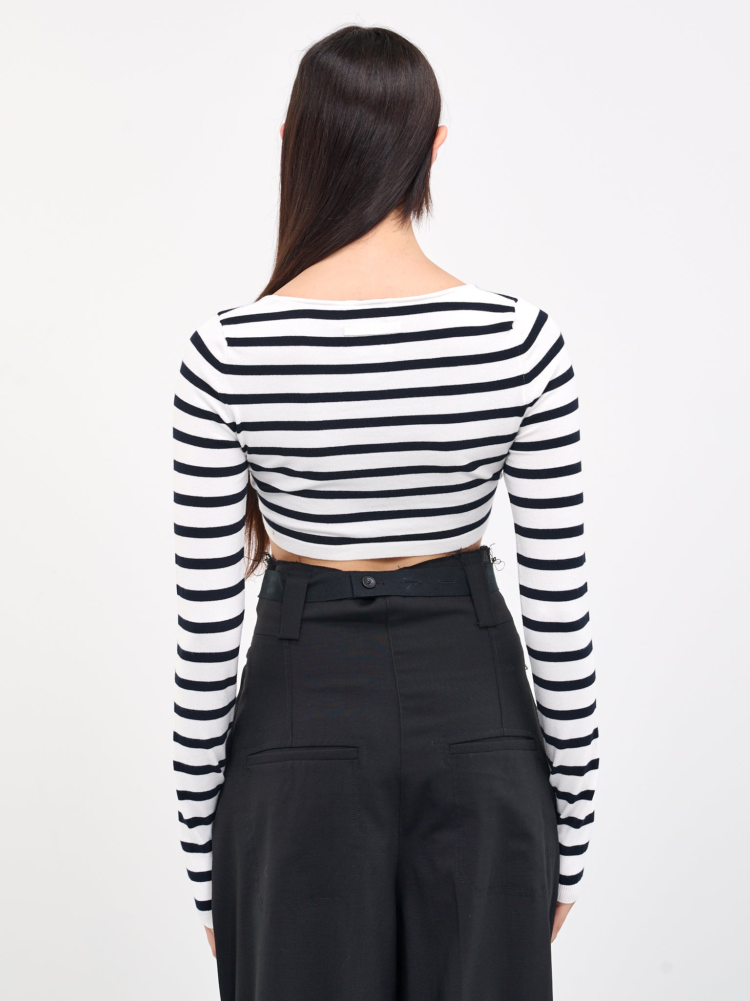 JEAN PAUL GAULTIER Sailor Crop Top | H.Lorenzo - back