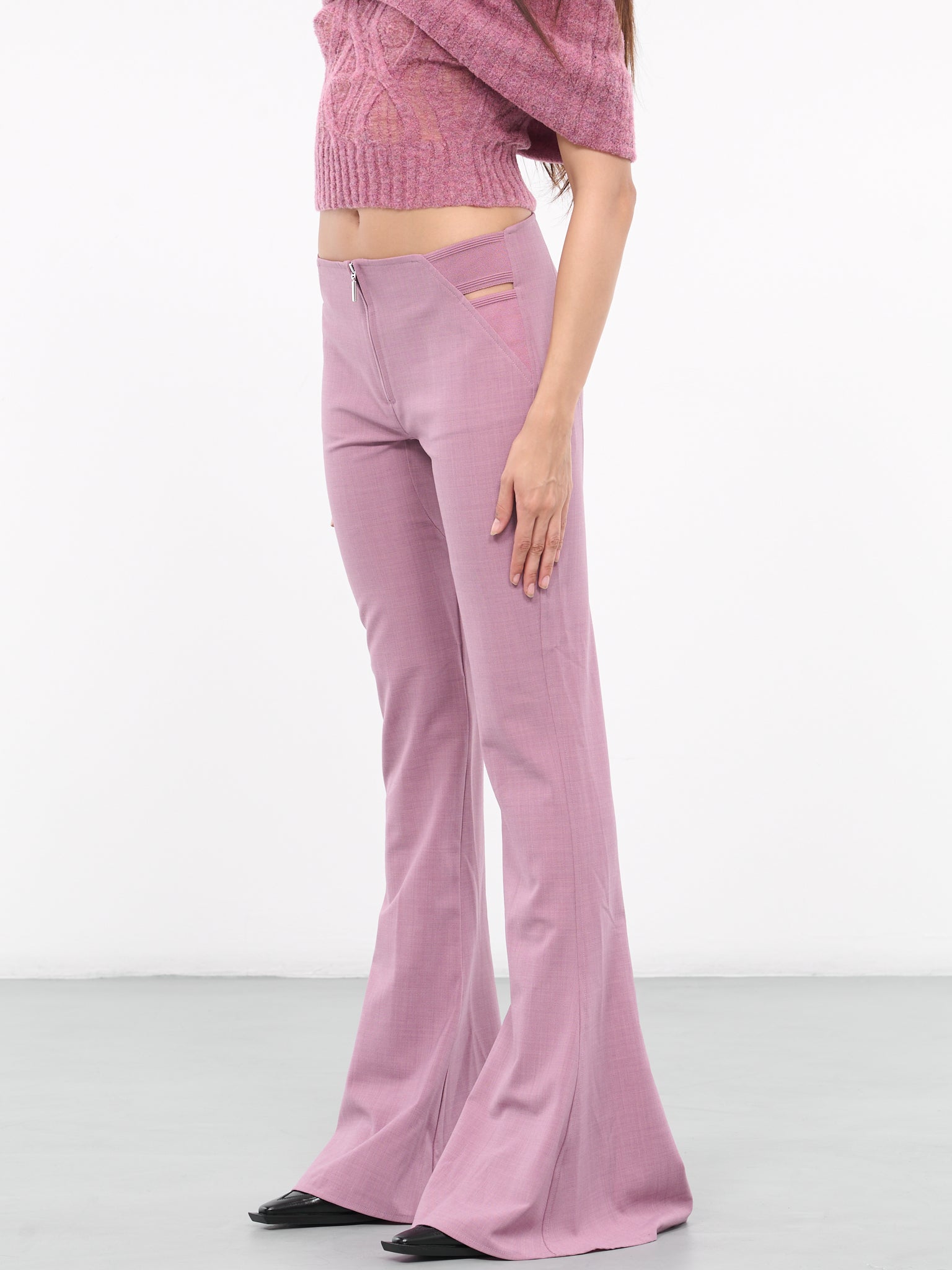 KNWLS Flared Trousers (23-14-F-PA078B-C036-LILA)