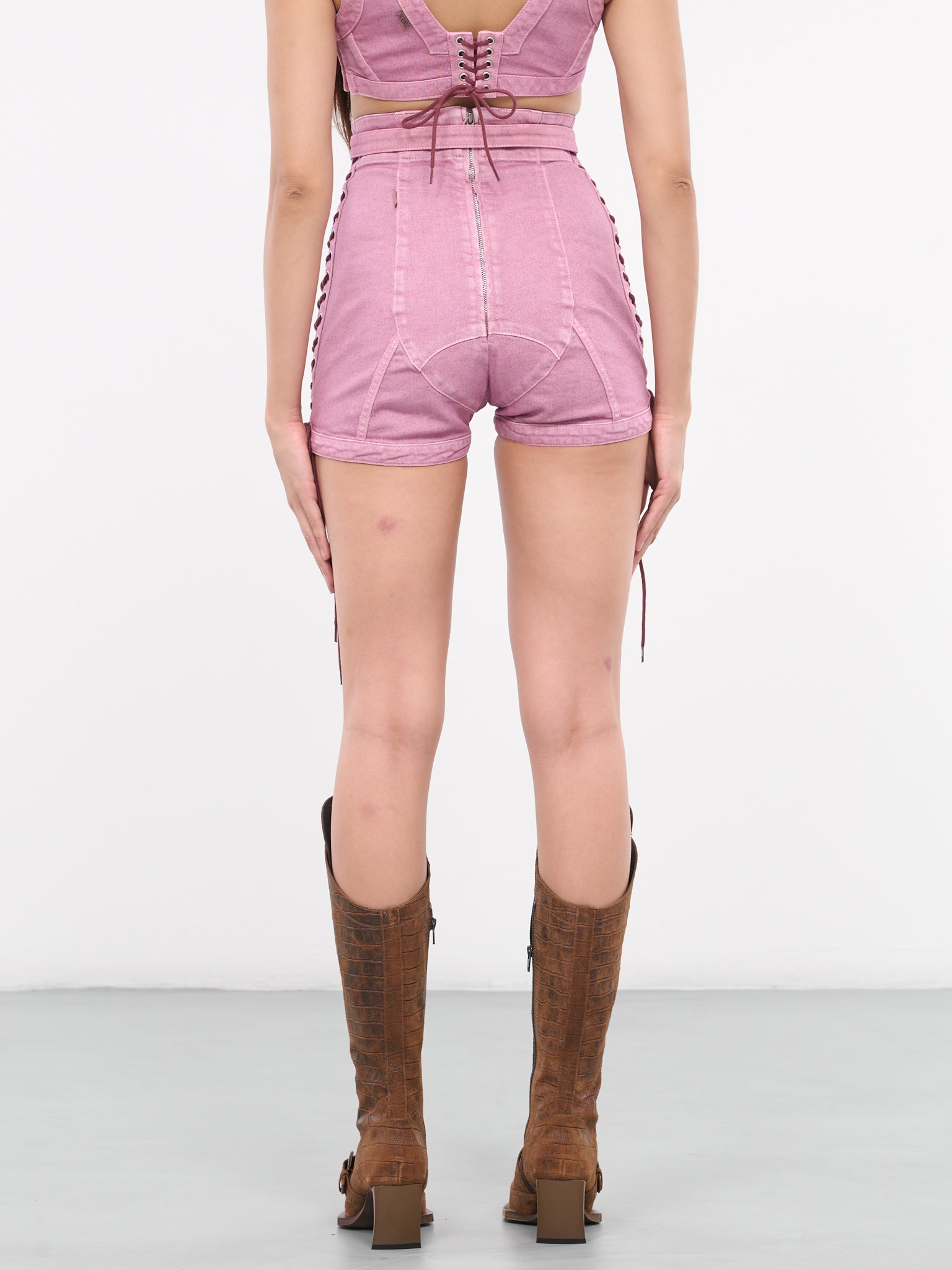 KNWLS Washed Shorts (23-14-F-SH017T-D006-LILA)