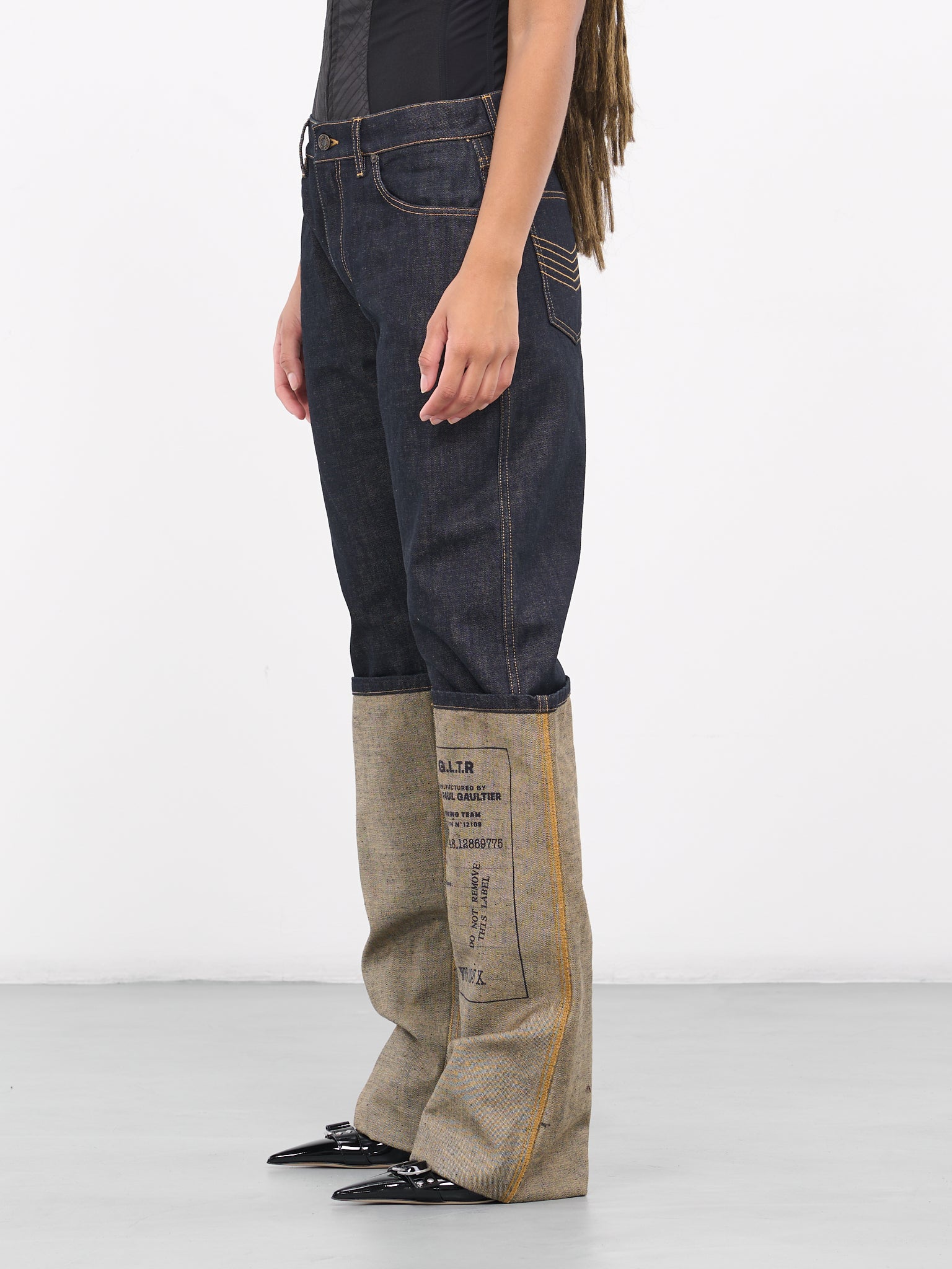 325 Printed Jeans (23-15-F-PA086IL-INDIGO)