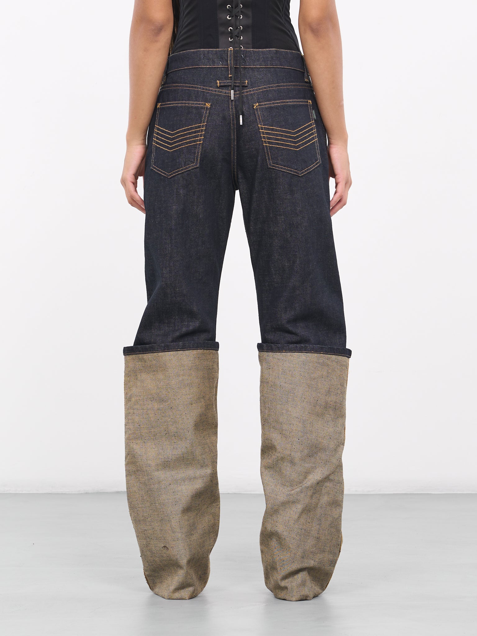 325 Printed Jeans (23-15-F-PA086IL-INDIGO)