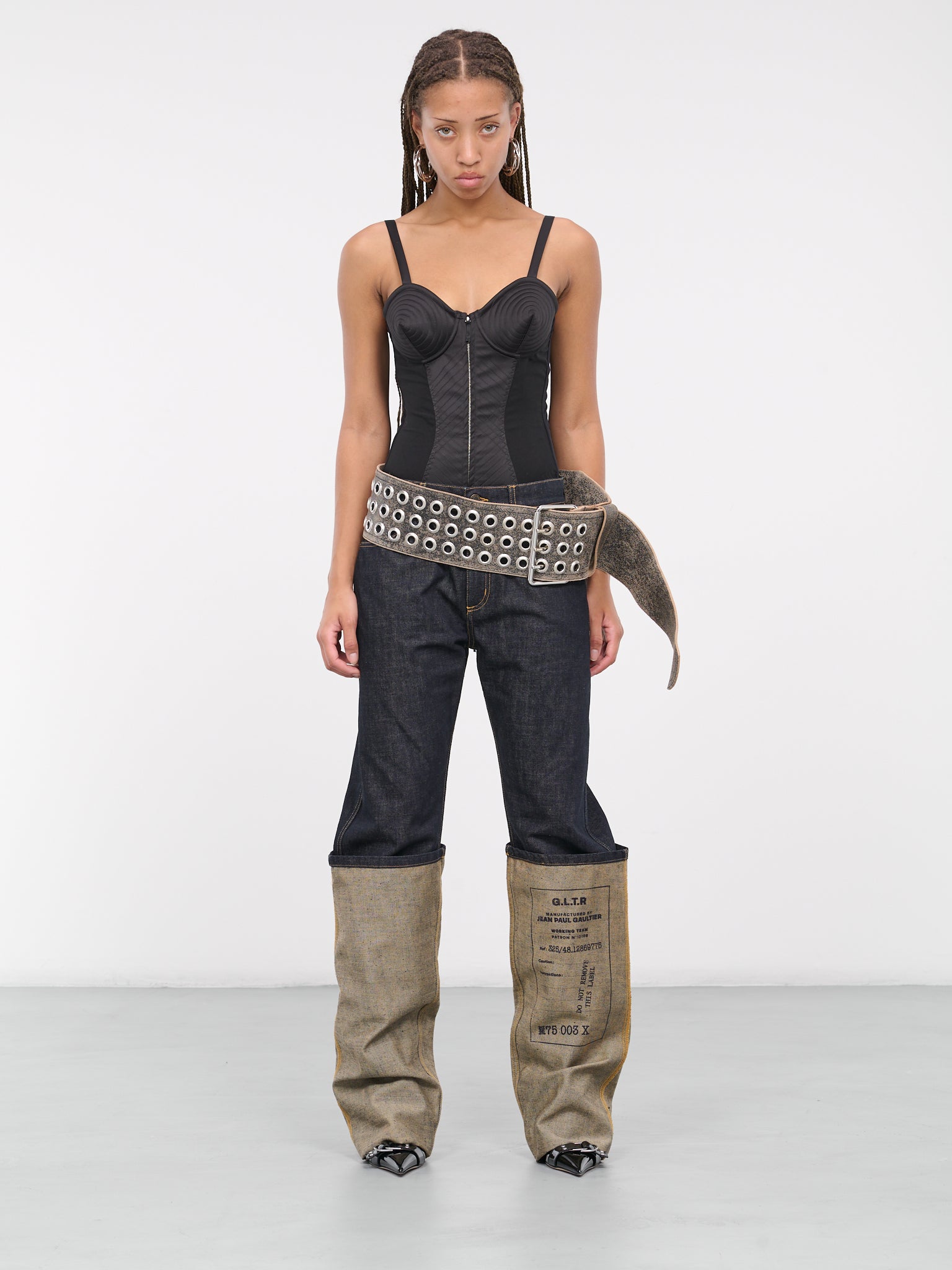 325 Printed Jeans (23-15-F-PA086IL-INDIGO)