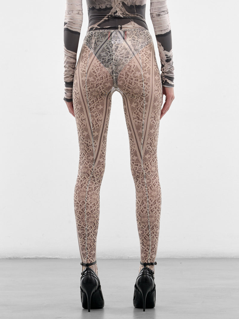 Past Edges Trompe L'oeil Tights (23-PAST-EDGES-TIGHTS-GREY)
