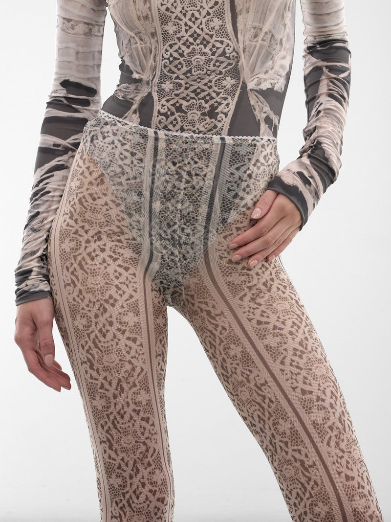 Past Edges Trompe L'oeil Tights (23-PAST-EDGES-TIGHTS-GREY)