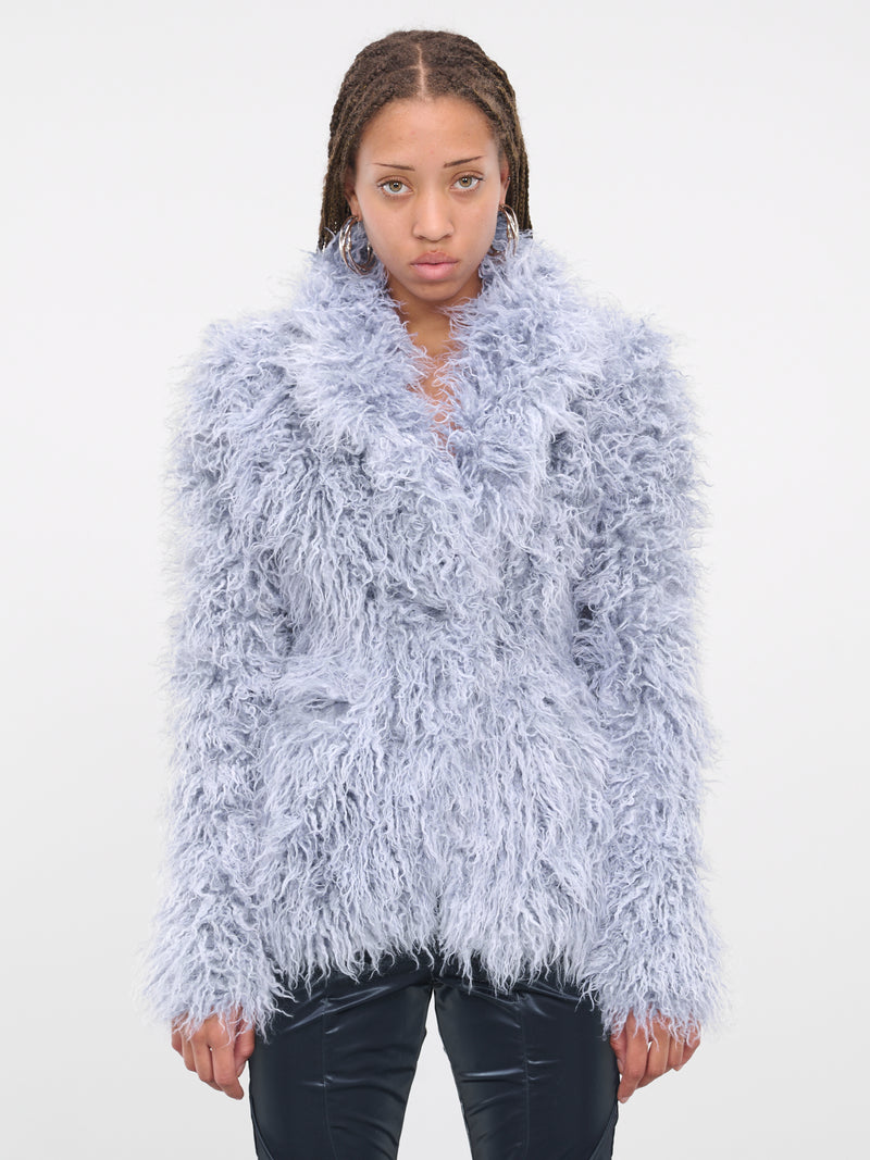 Furry Blazer (2301907-SKY-BLUE)