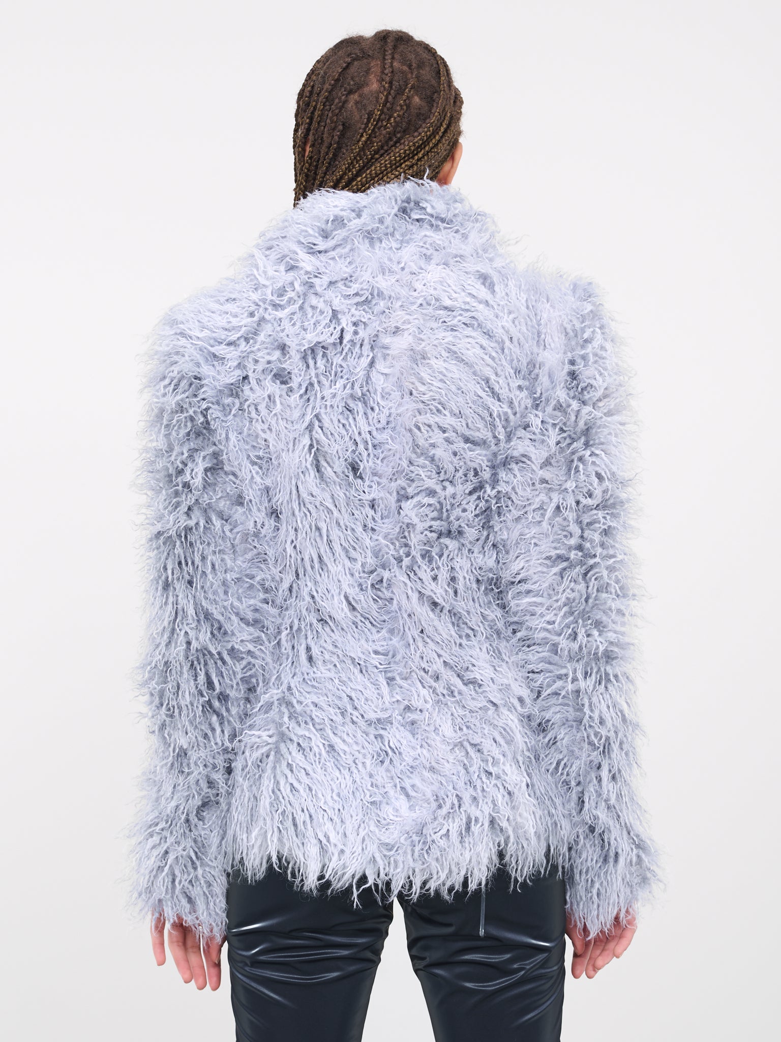 Furry Blazer (2301907-SKY-BLUE)