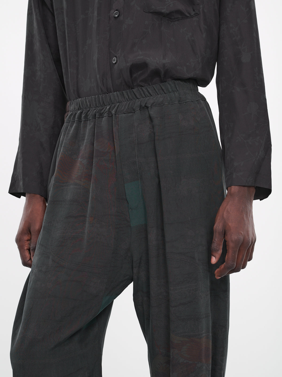 Hitomi Trousers (230443M-MILITARY-GREEN)
