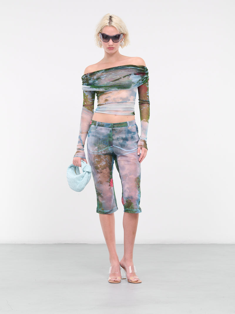 Lucid Viva Cropped Pants (23045400-LUCID-GARDEN-PRINT)