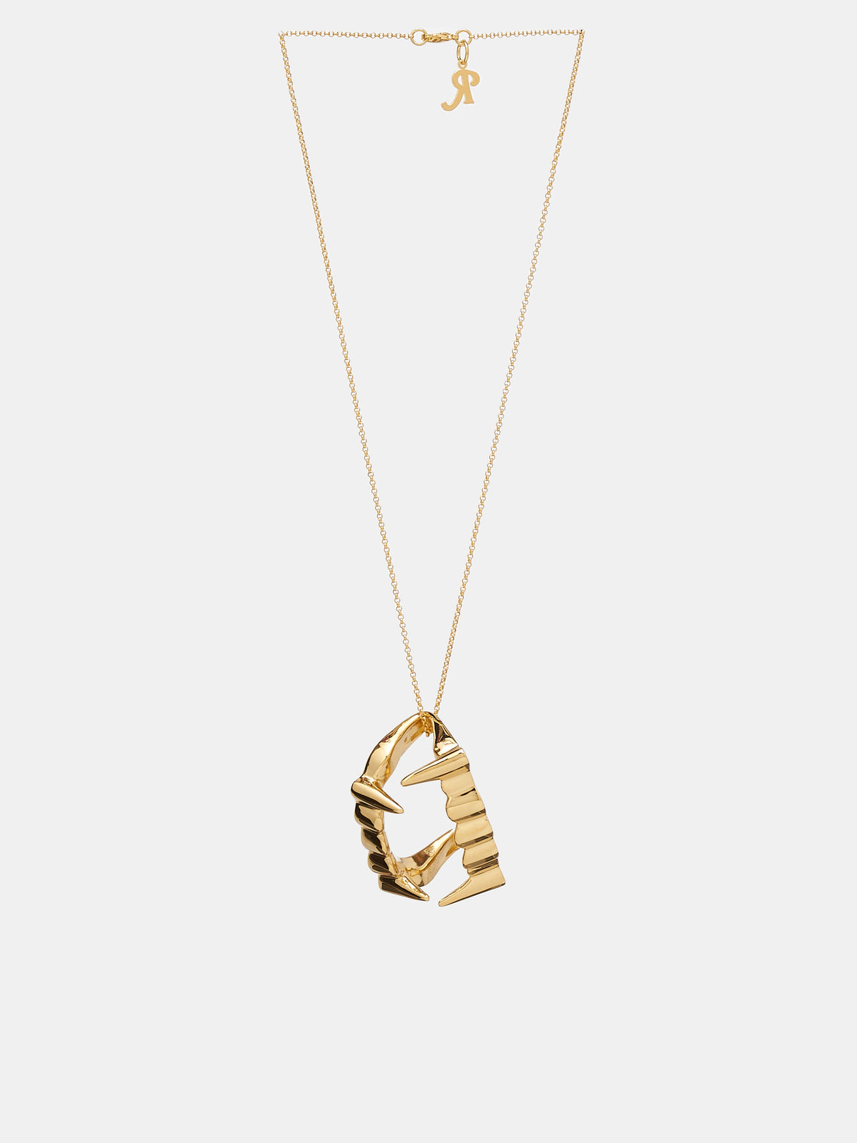 Vampire Fangs Necklace (231-960-46000-0088-GOLD)
