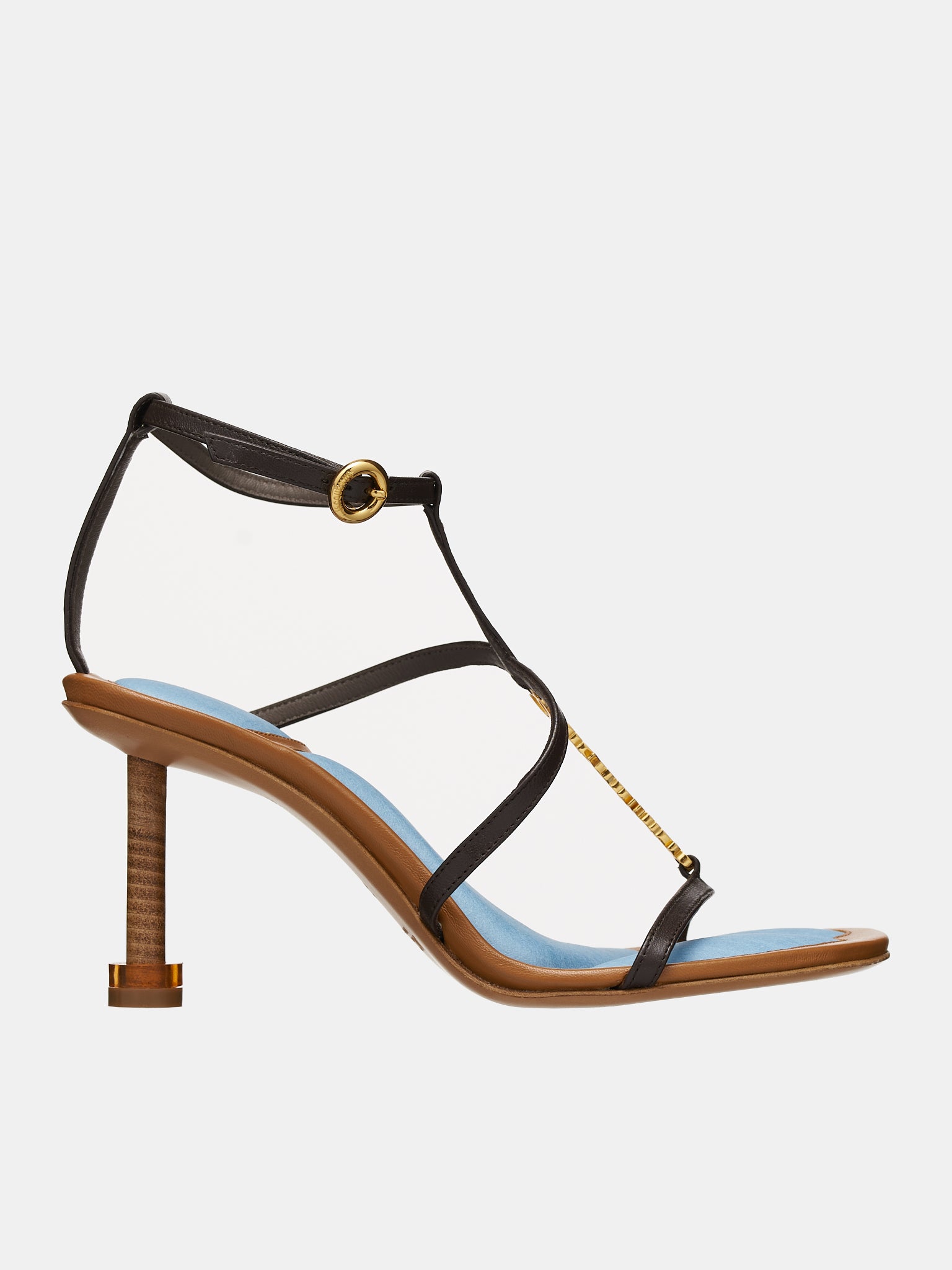 Les Sandales Pralu (231FO054-3073-890-MIDNIGHT-BRO)