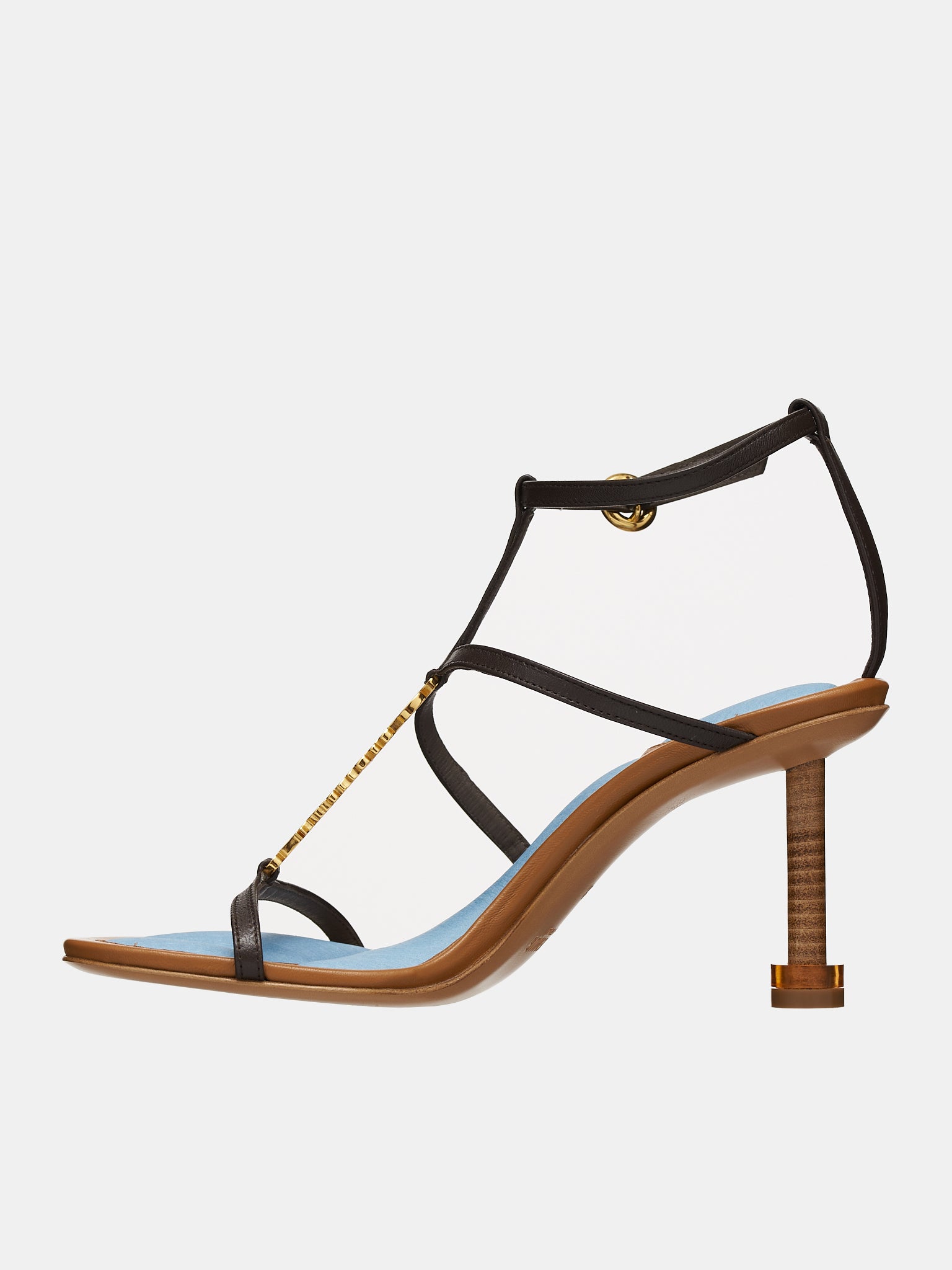 Les Sandales Pralu (231FO054-3073-890-MIDNIGHT-BRO)