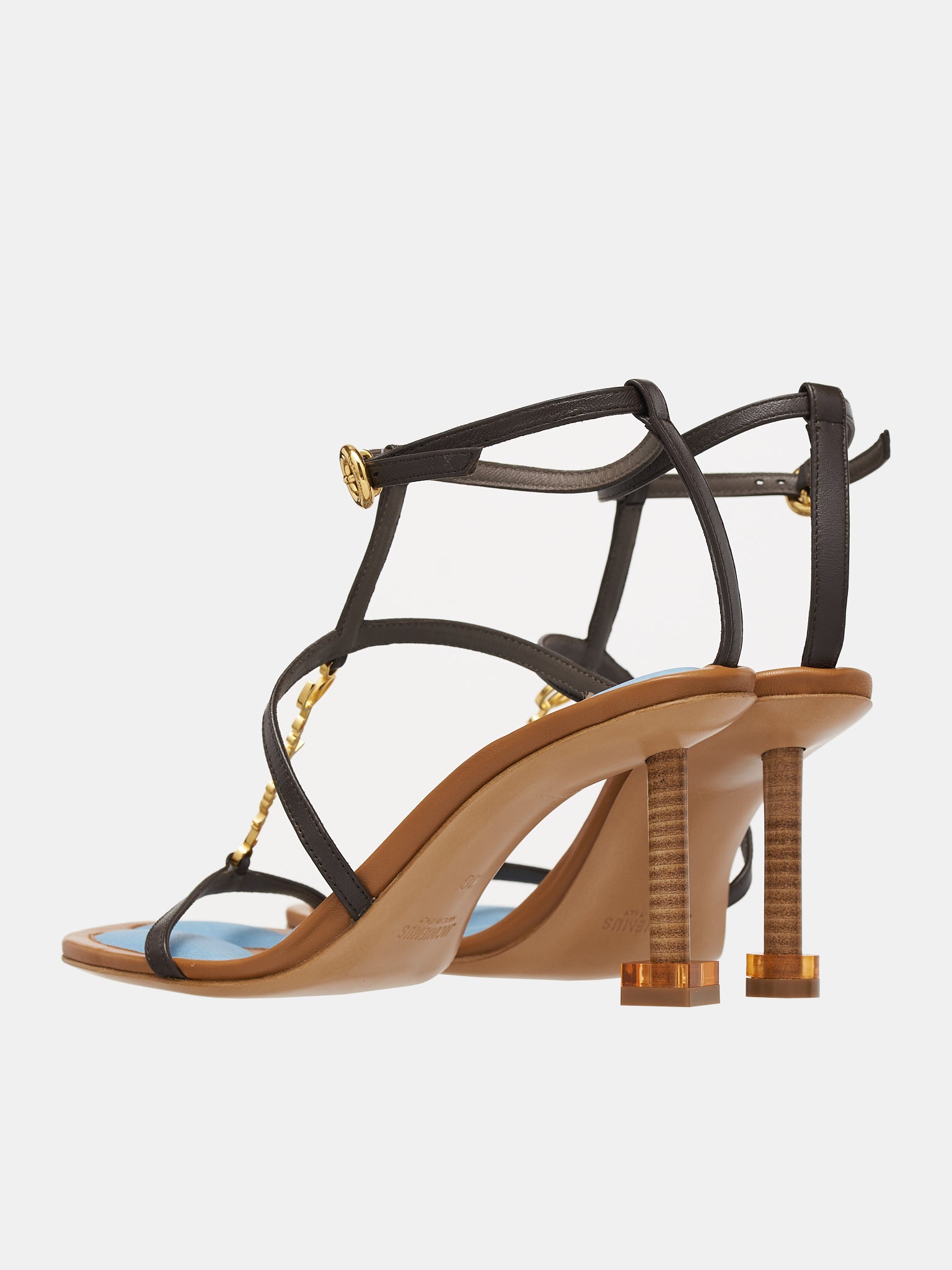 Les Sandales Pralu (231FO054-3073-890-MIDNIGHT-BRO)