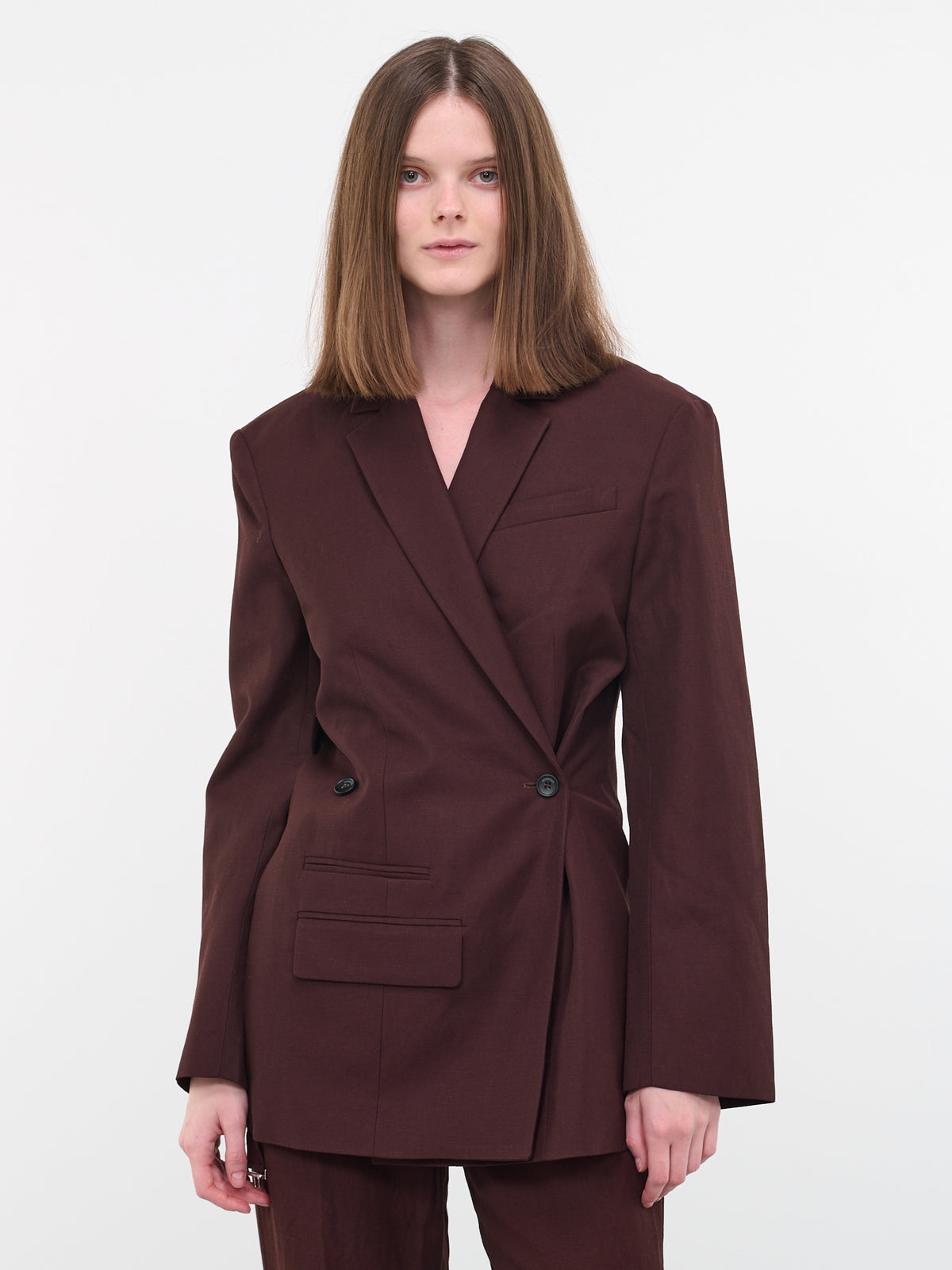La Veste Tibau (231JA022-1341-880-DARK-BROWN)