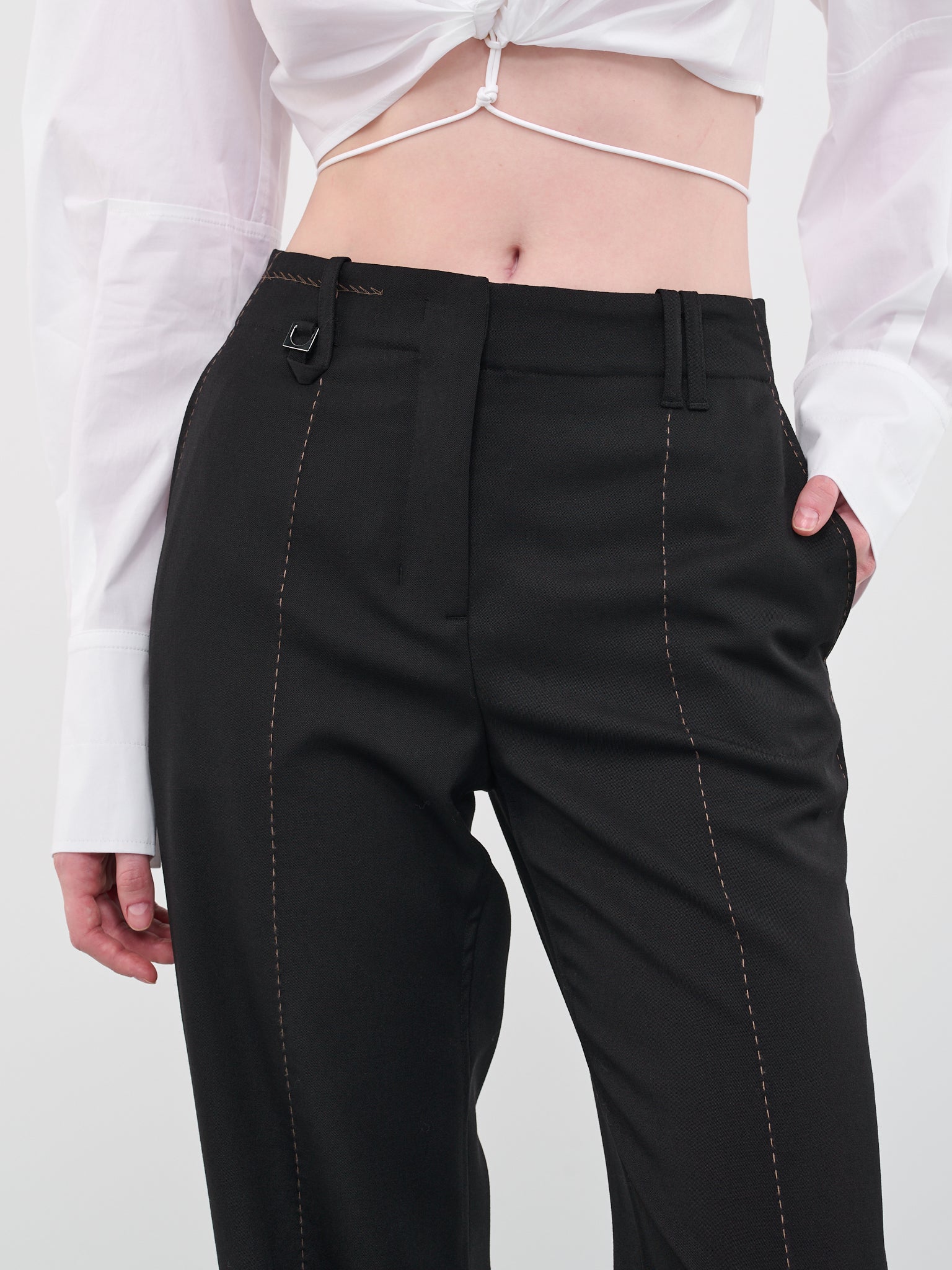 Le Pantalon Cordao (231PA037-1333-990-BLACK)