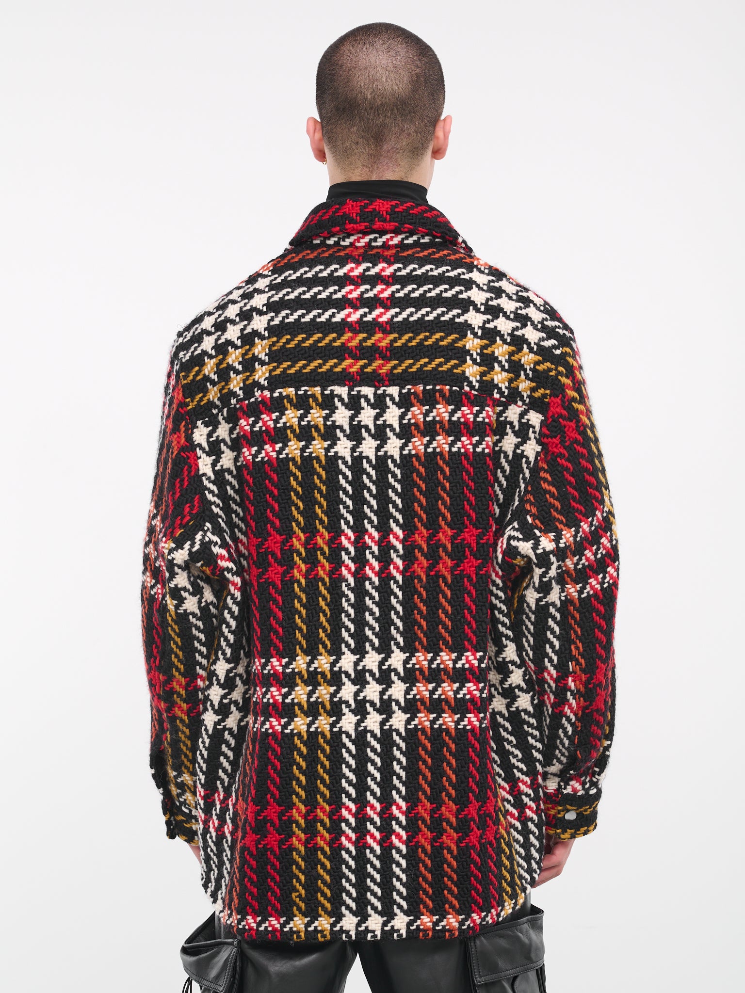 Woven Check Overshirt (232-NJK109-MULTI)