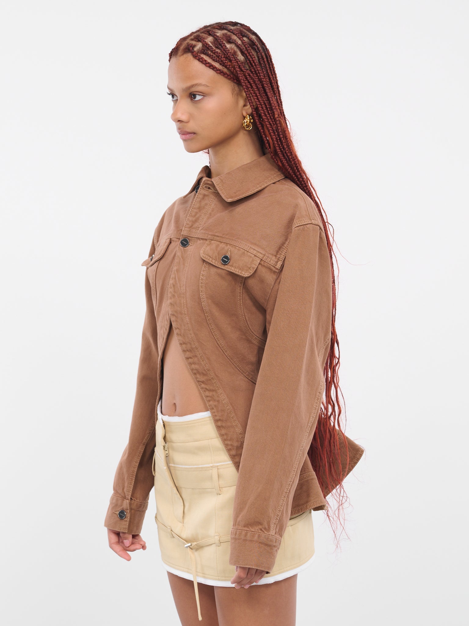 La veste de Nîmes Caraco (233DE028-1016-BEIGE)