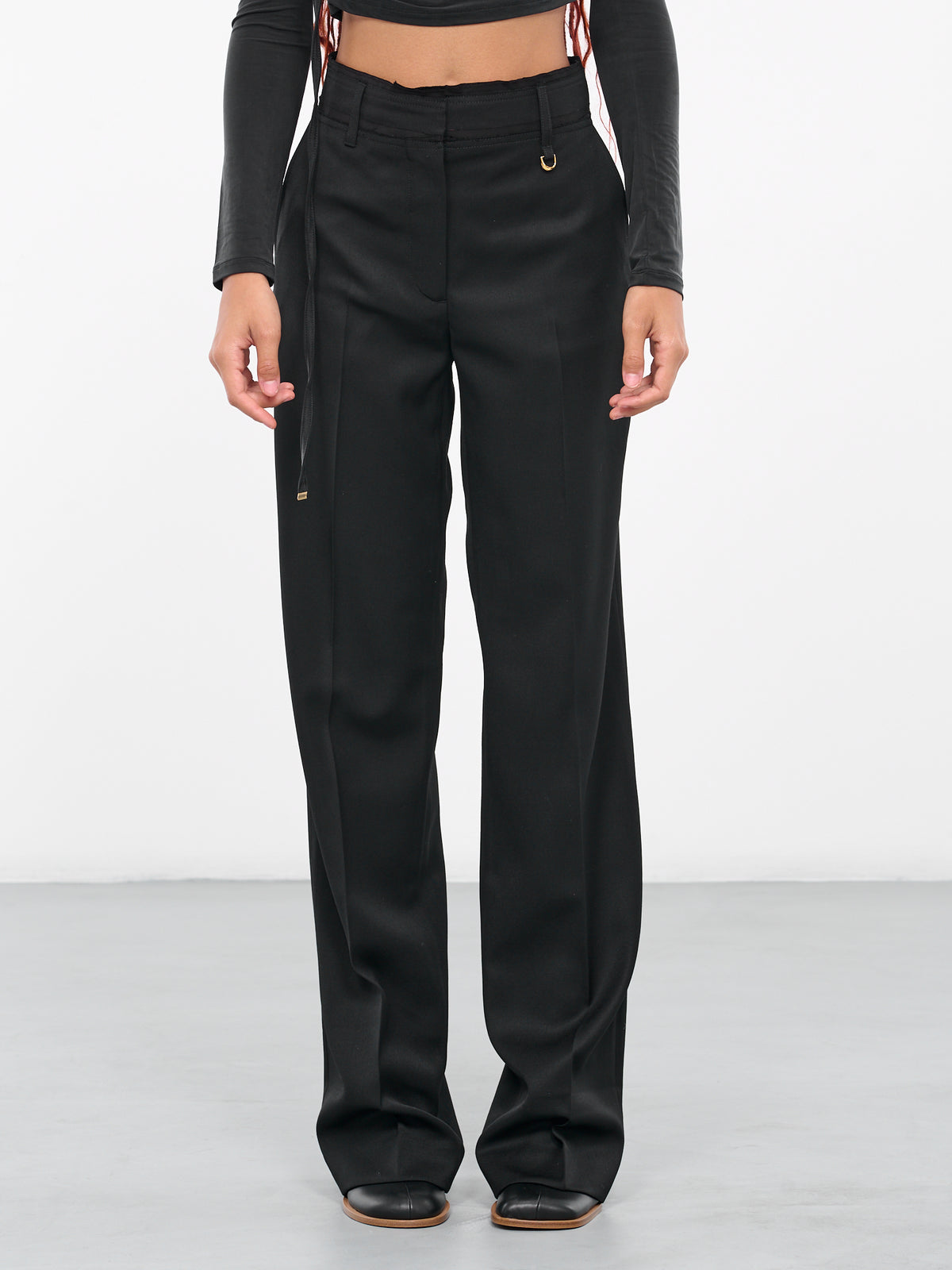 Le pantalon Ficelle (233PA064-1333-BLACK)
