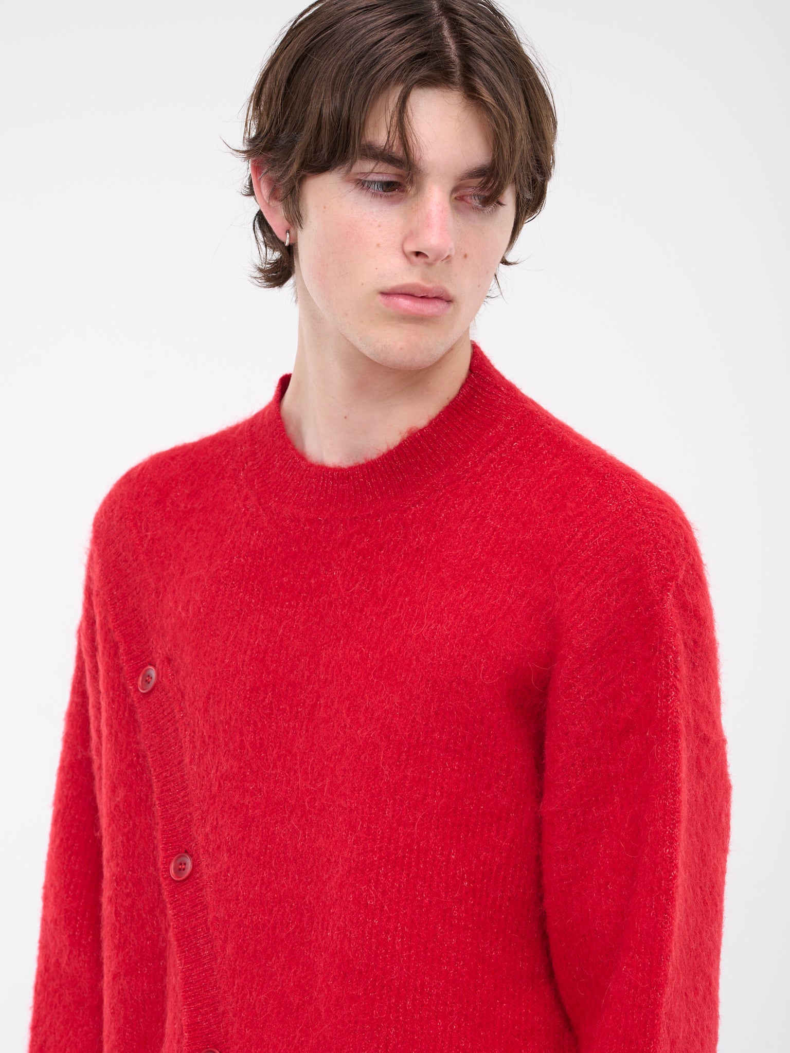 Le cardigan Pau (235KN109-2085-RED)