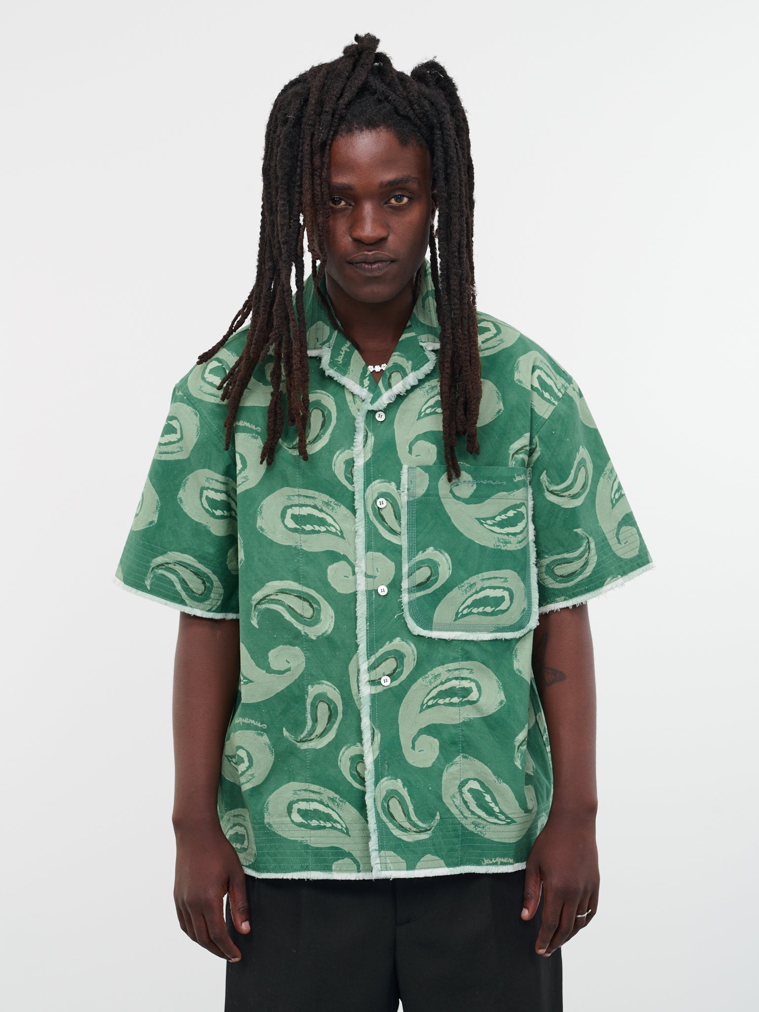 La Chemise Artichaut (235SH044-1384-5CQ-PRINT-POP-GR)