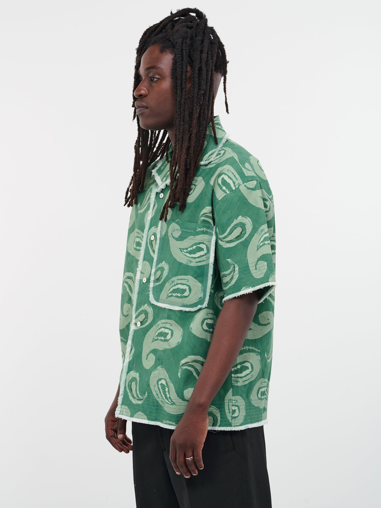 La Chemise Artichaut (235SH044-1384-5CQ-PRINT-POP-GR)