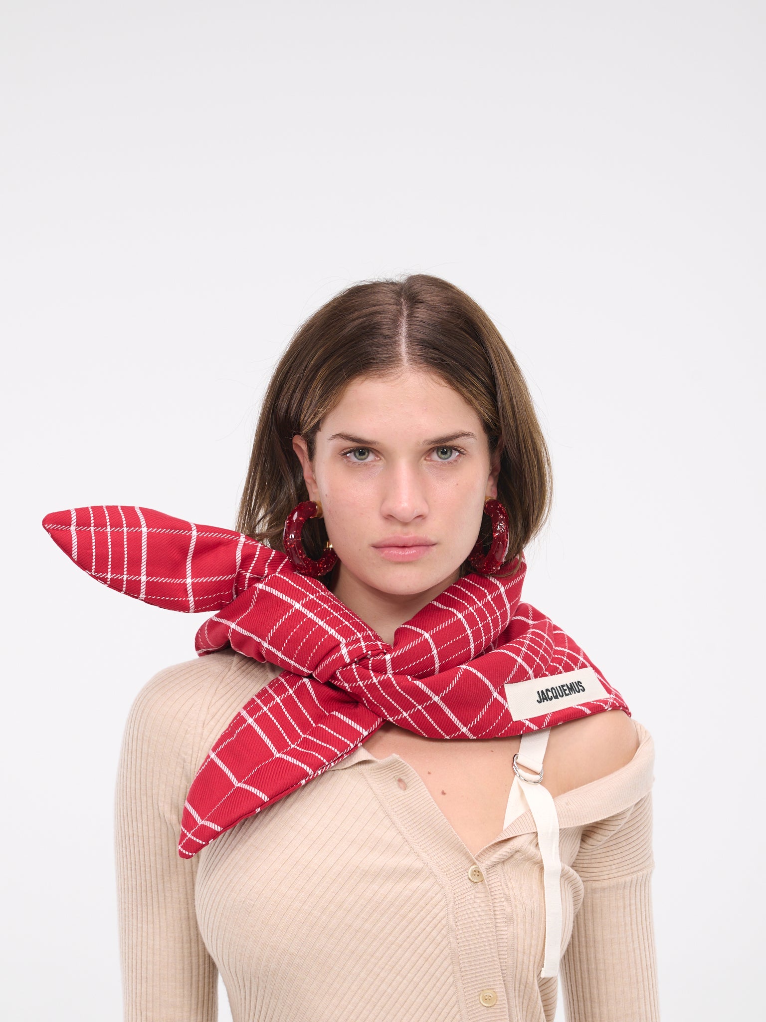 Le bandana Capullo (236AC576-1083-4AT-DARK-RED)