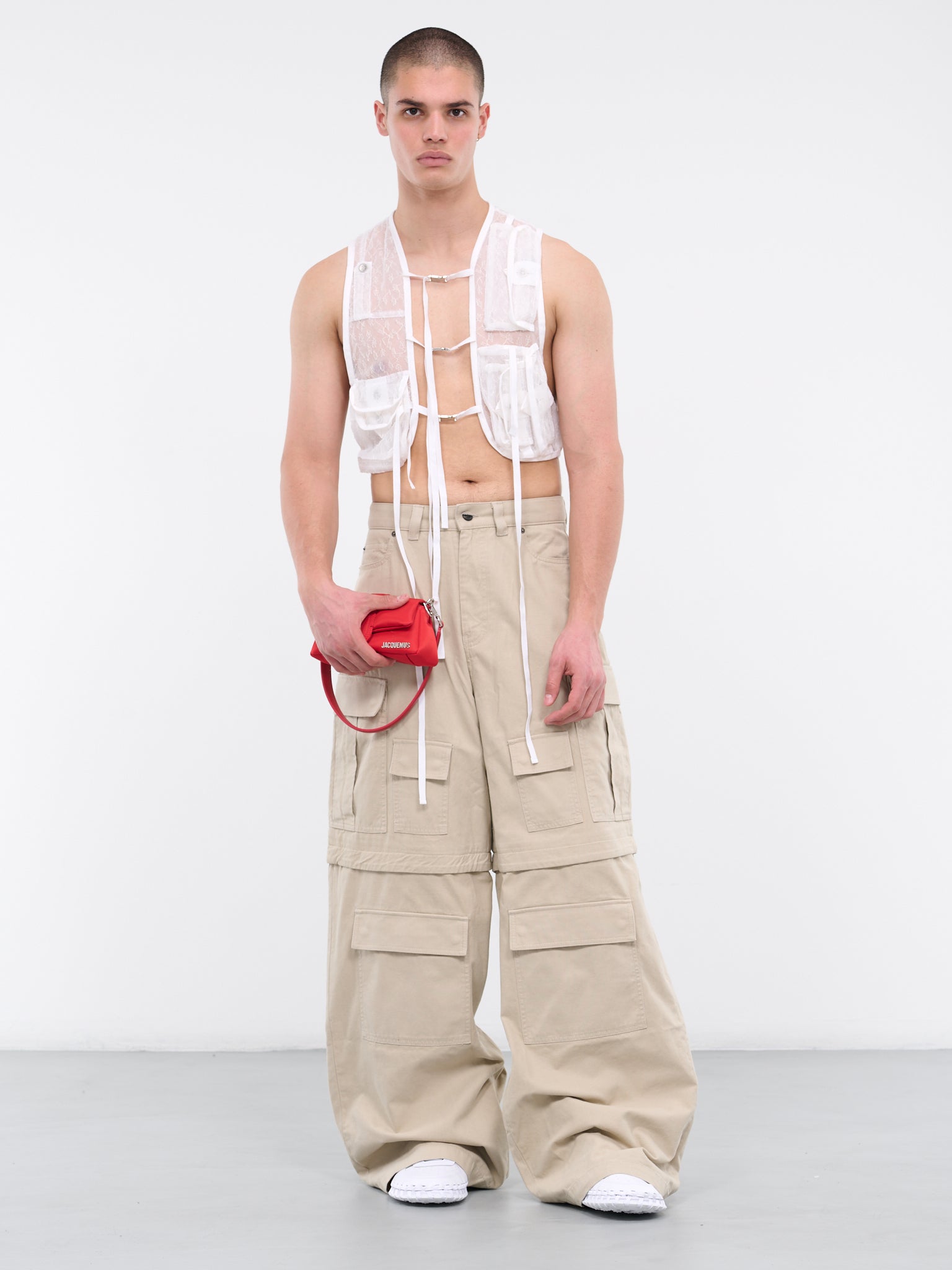 Le gilet (236BL036-1480-OFF-WHITE)