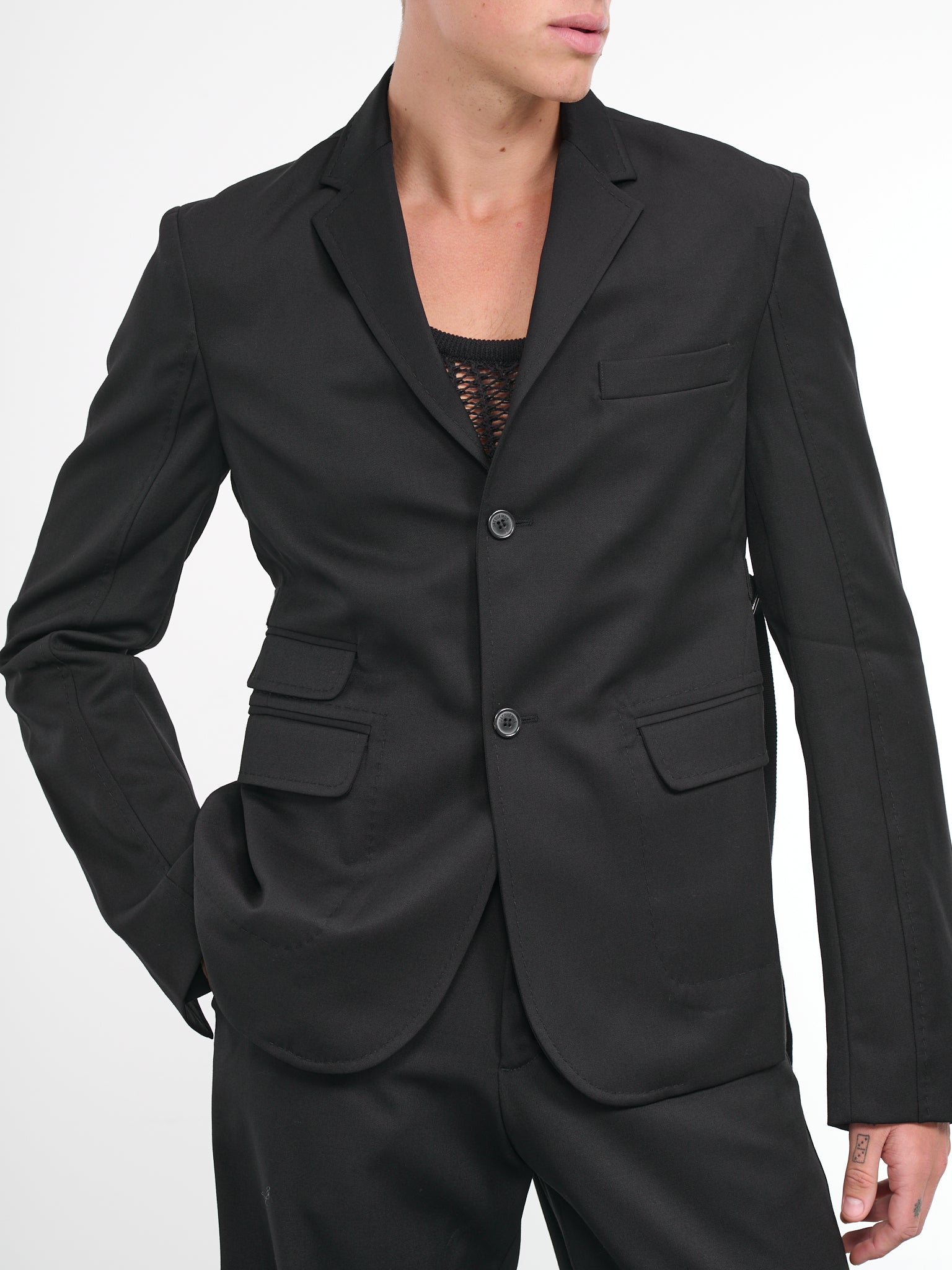 La veste Piccinni (236JA031-1333-990-BLACK)