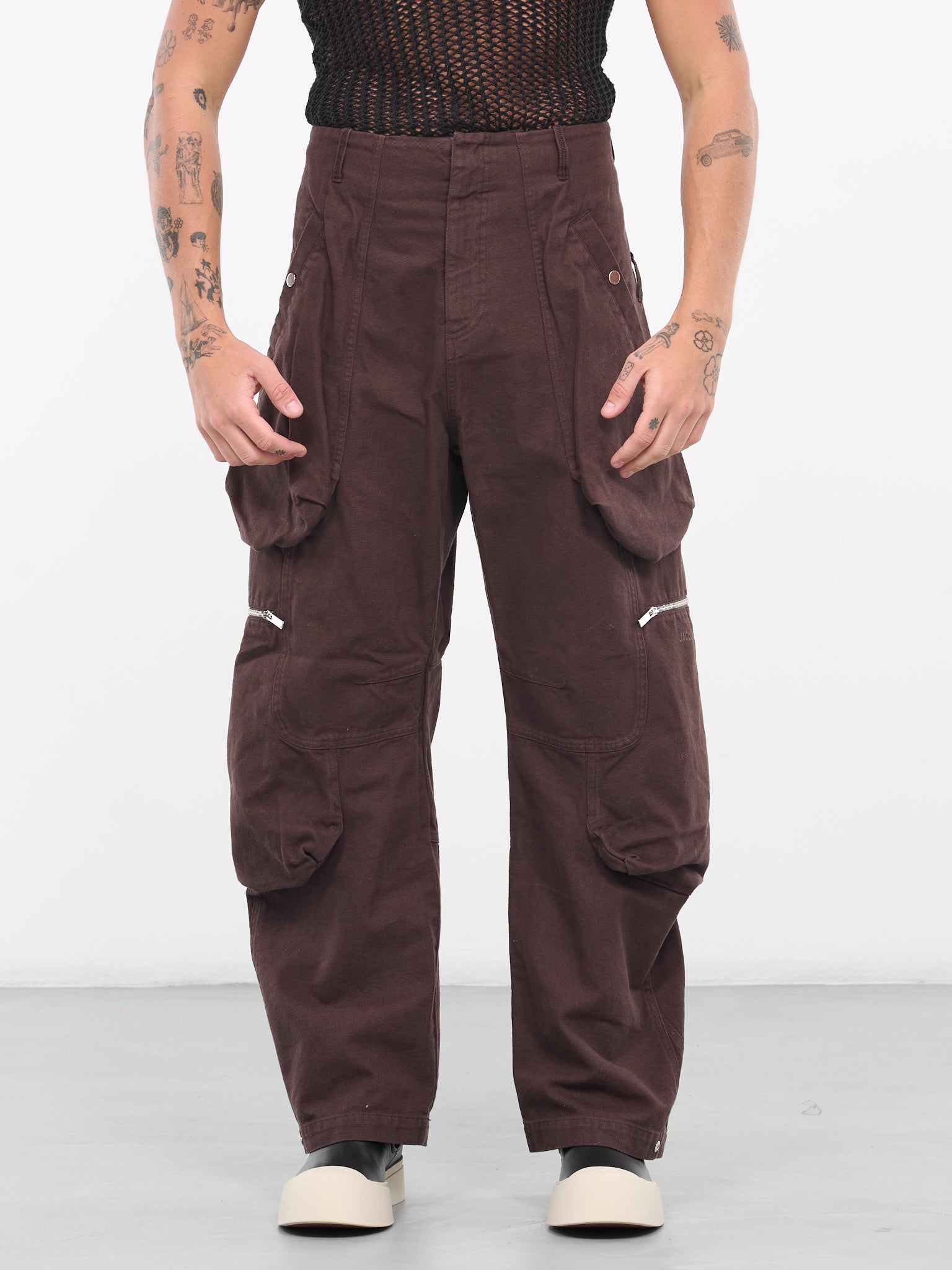 Le cargo Croissant (236PA055-1485-880-DARK-BROWN)