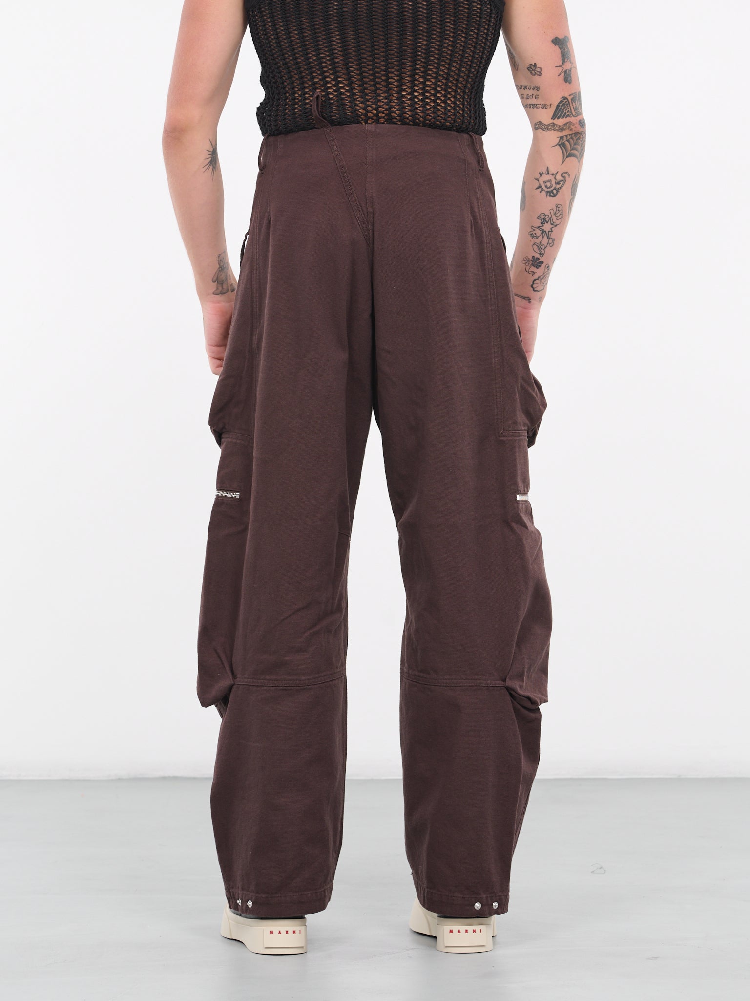 Le cargo Croissant (236PA055-1485-880-DARK-BROWN)
