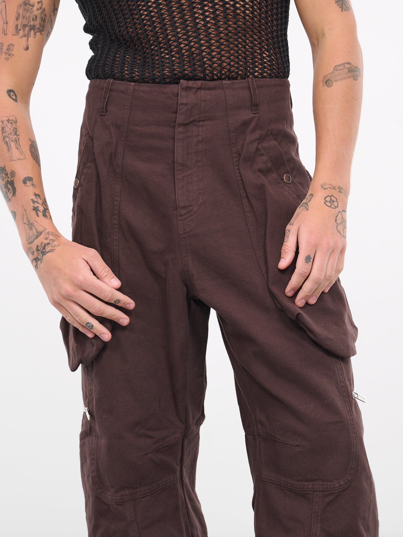 Le cargo Croissant (236PA055-1485-880-DARK-BROWN)